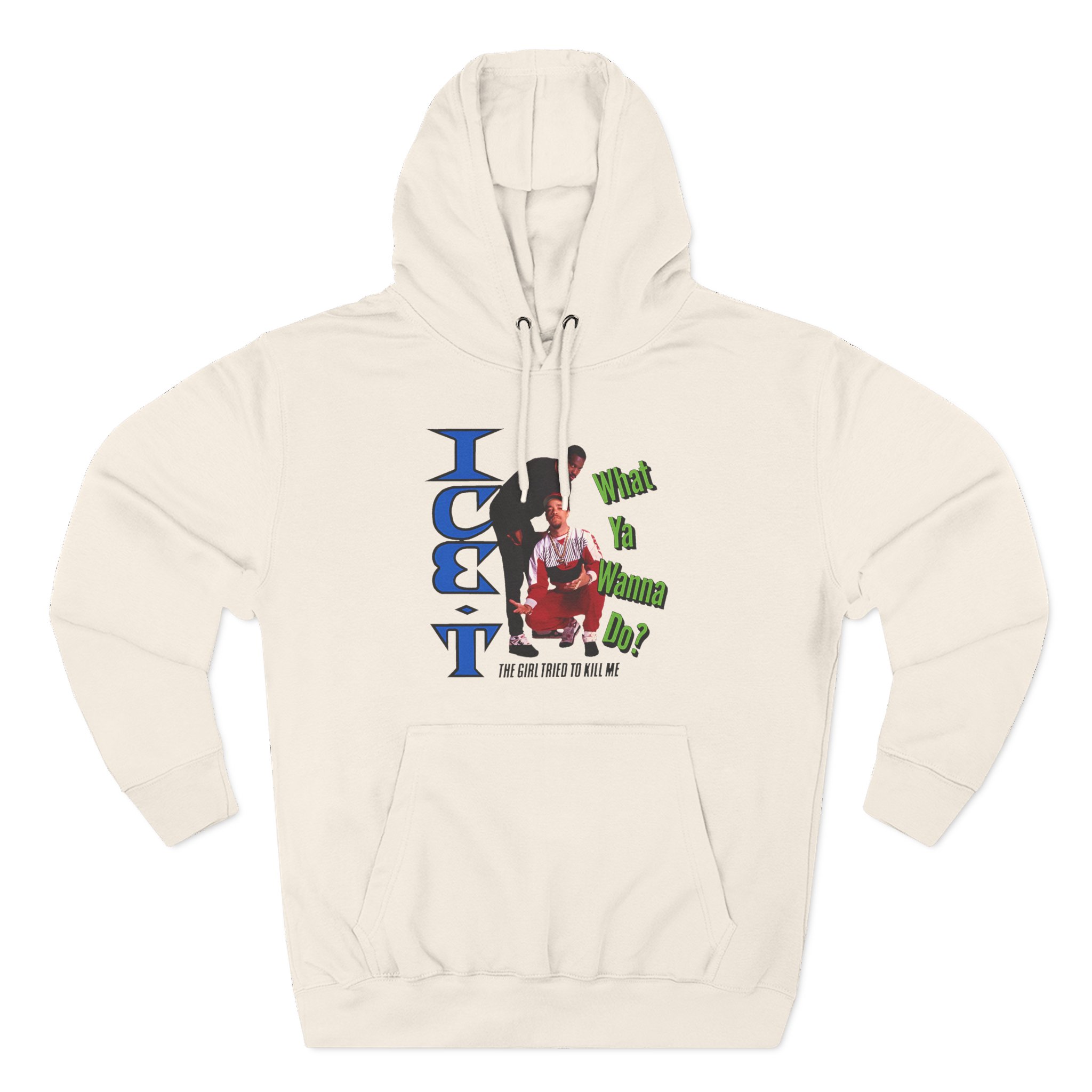 Ice-t What Ya Wanna Do Three-Panel Fleece Hoodie