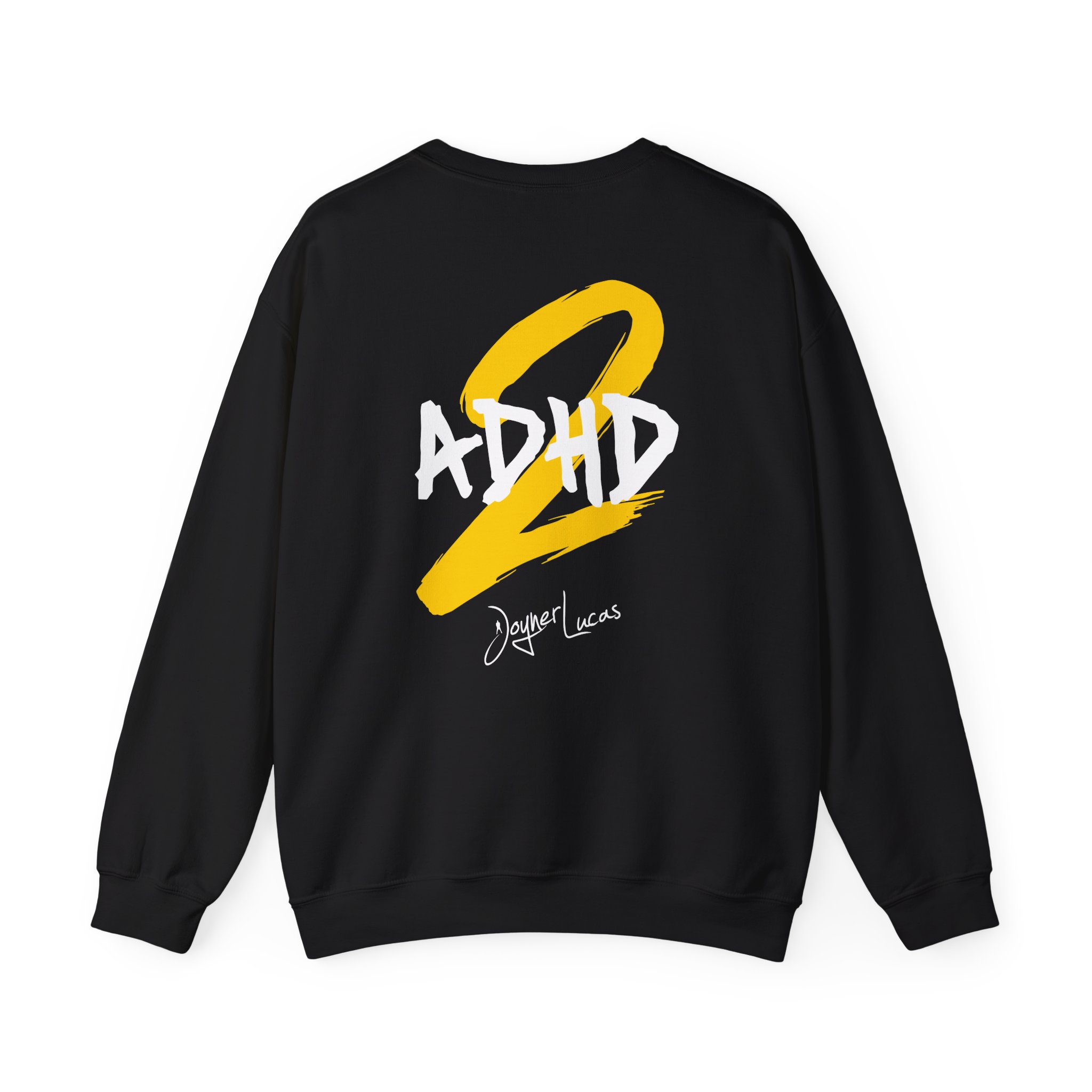 Joyner Lucas Adhd2 Logo Unisex Heavy Blendâ„¢ Crewneck Sweatshirt