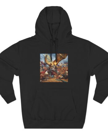 Trivium Itcotd Painting Three-Panel Fleece Hoodie
