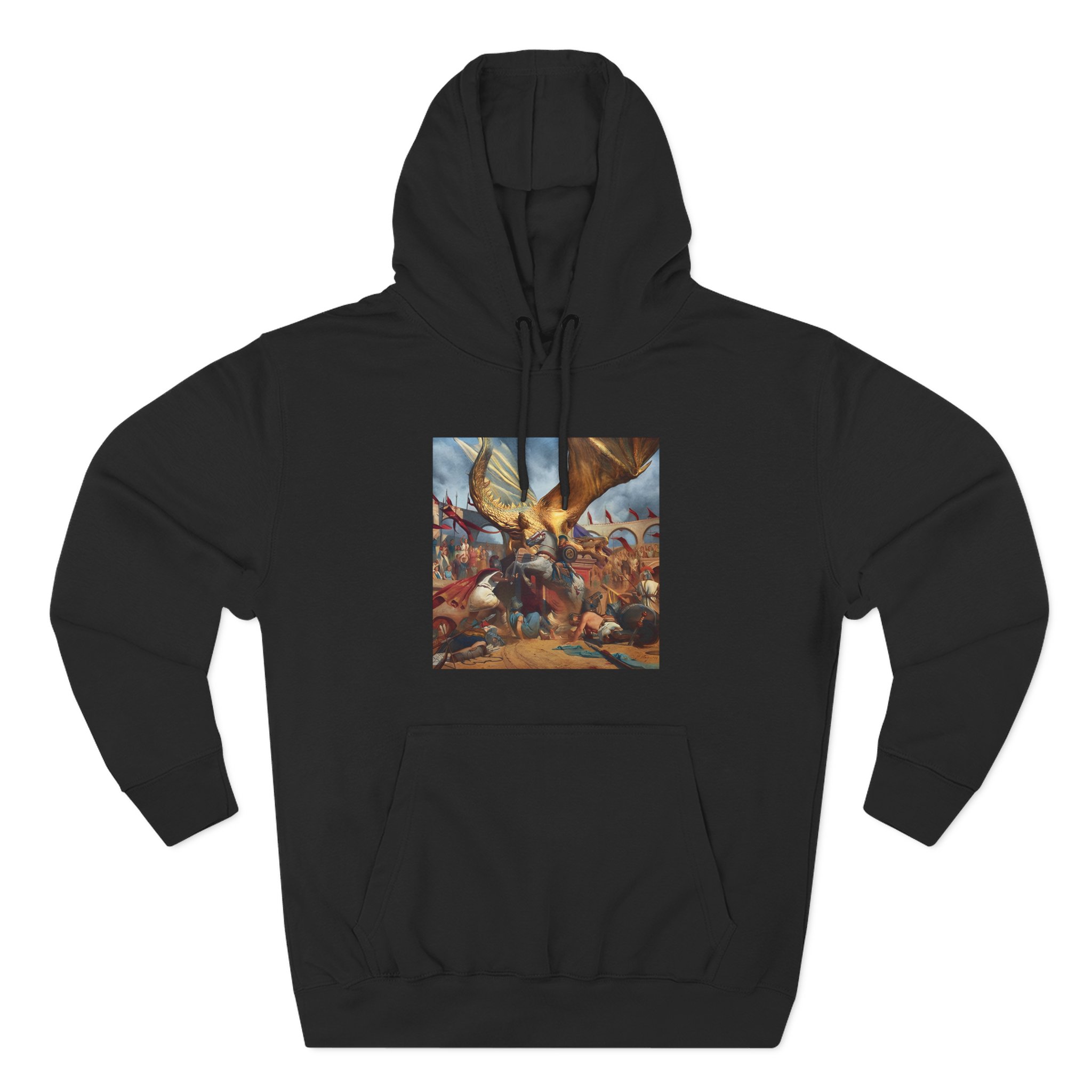 Trivium Itcotd Painting Three-Panel Fleece Hoodie