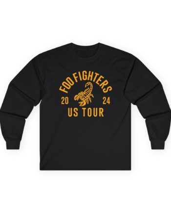 Foo Fighters 2024 Us Tour Unisex Ultra Cotton Long Sleeve Tee