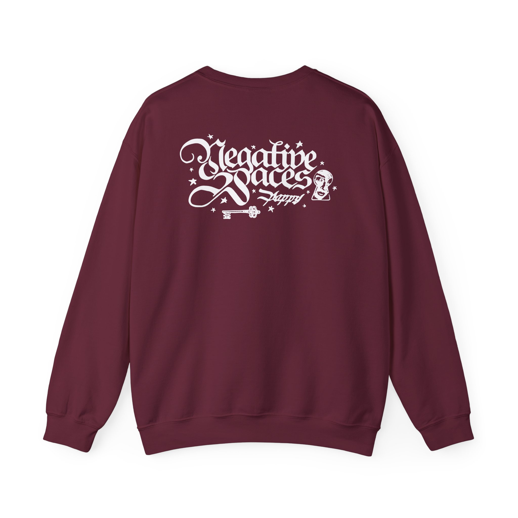 Poppy Key Unisex Heavy Blendâ„¢ Crewneck Sweatshirt