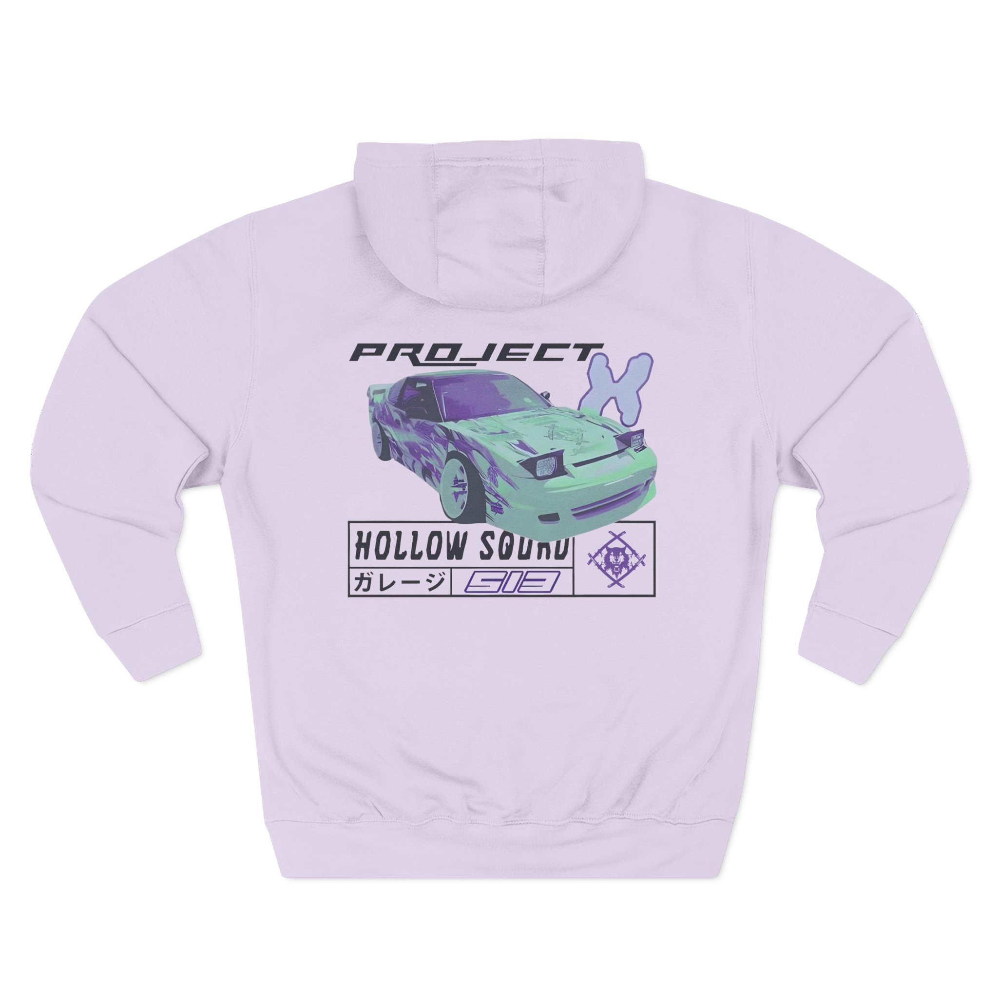 Xavier Wulf Hollow Squad Project Three-Panel Fleece Hoodie