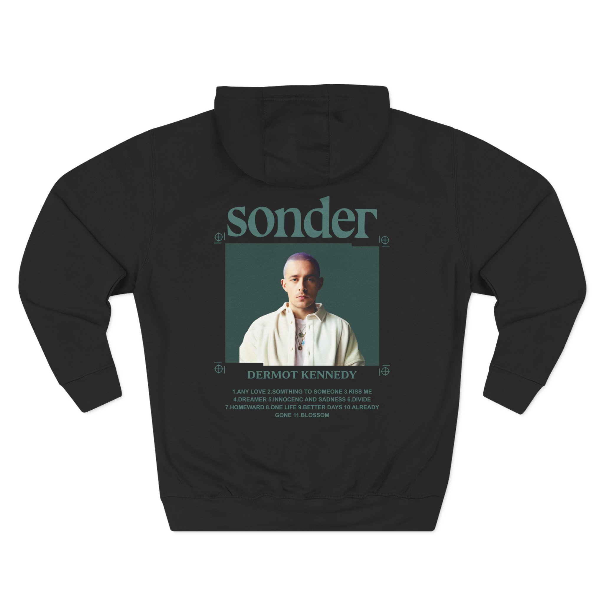 Dermot Kennedy Album Three-Panel Fleece Hoodie