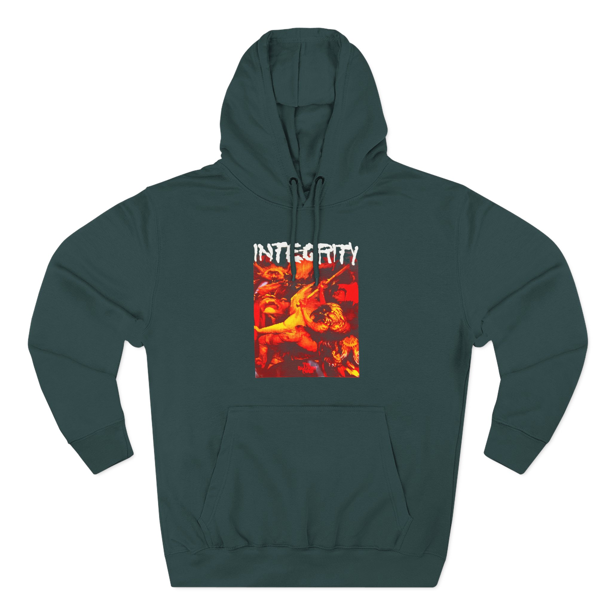 Integrity The Blackest Curse Three-Panel Fleece Hoodie