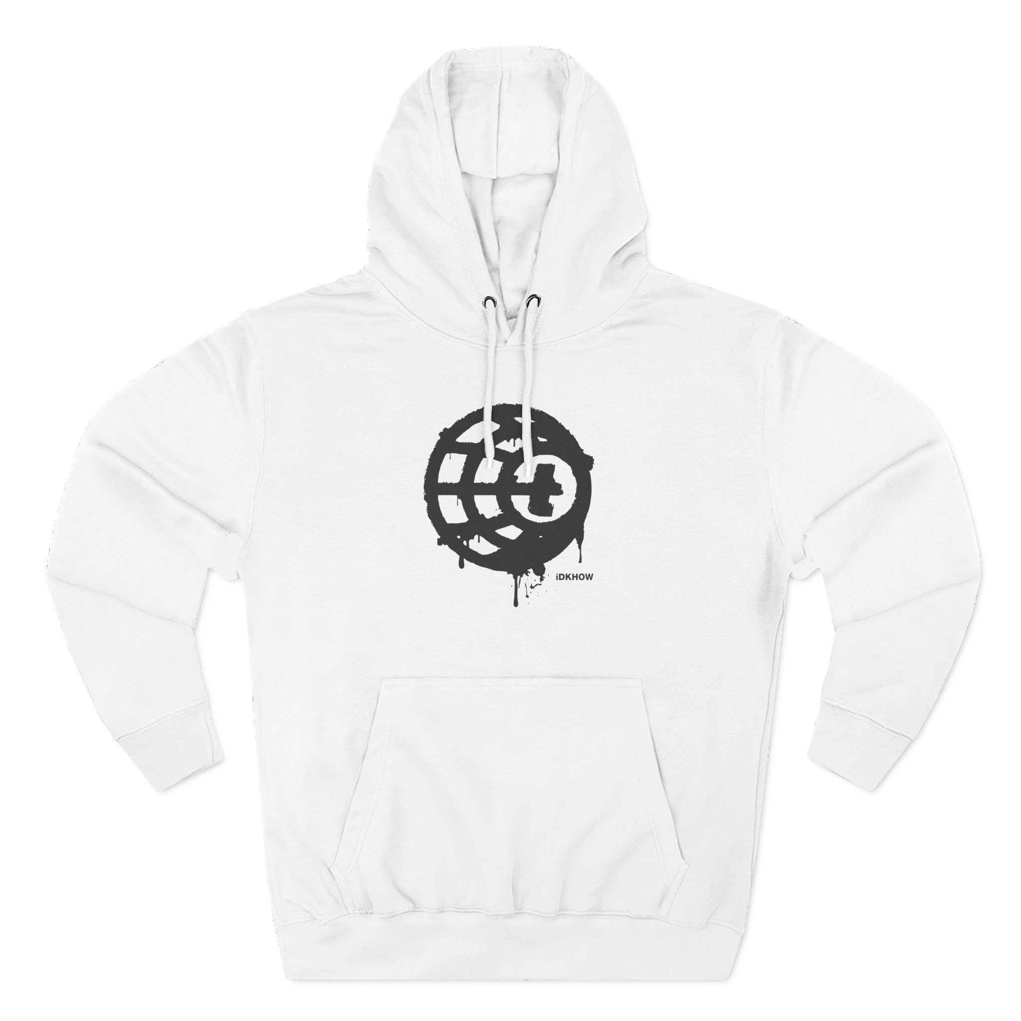 iDKHOW Three-Panel Fleece Hoodie