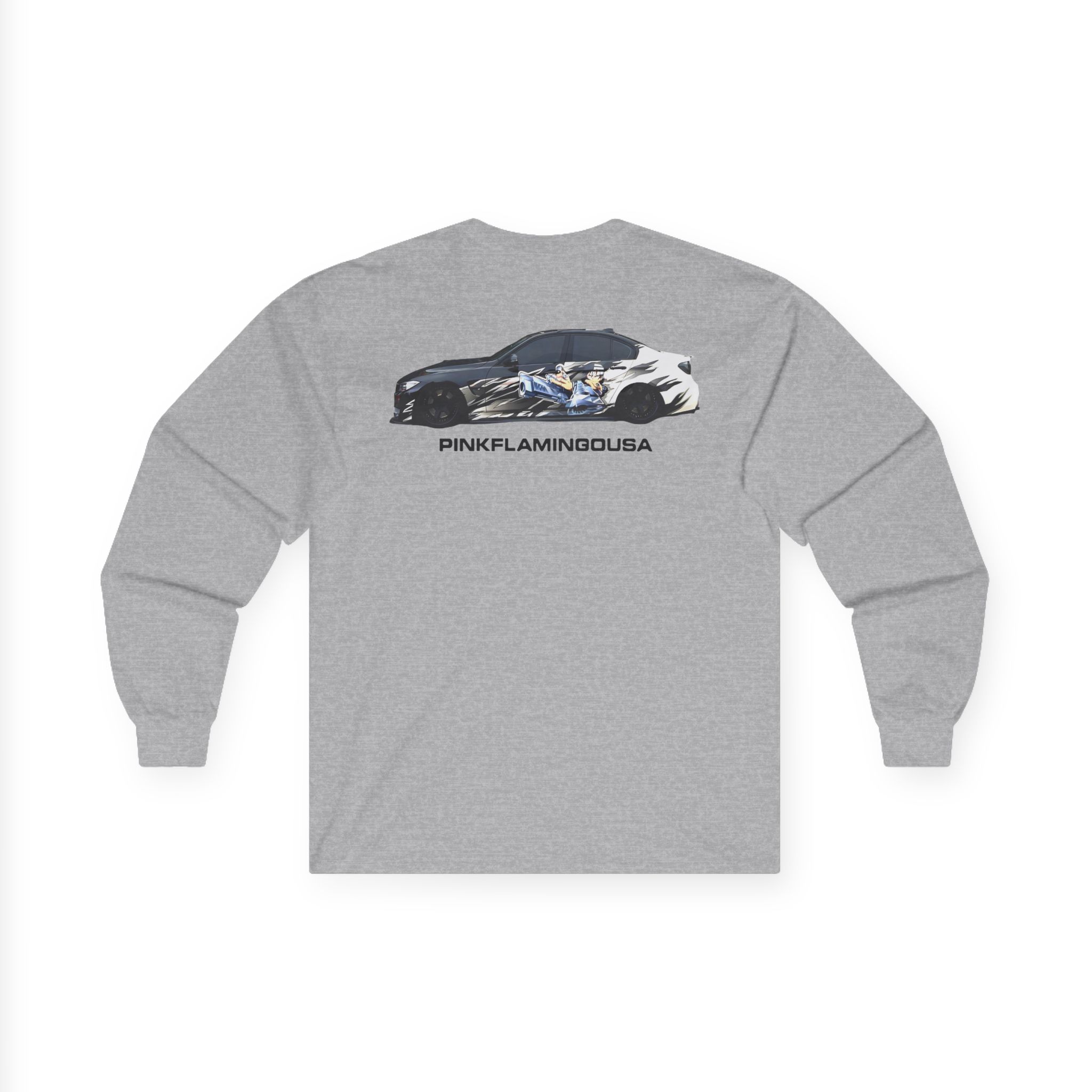 Xavier Wulf Pinkflamingousa Unisex Ultra Cotton Long Sleeve Tee