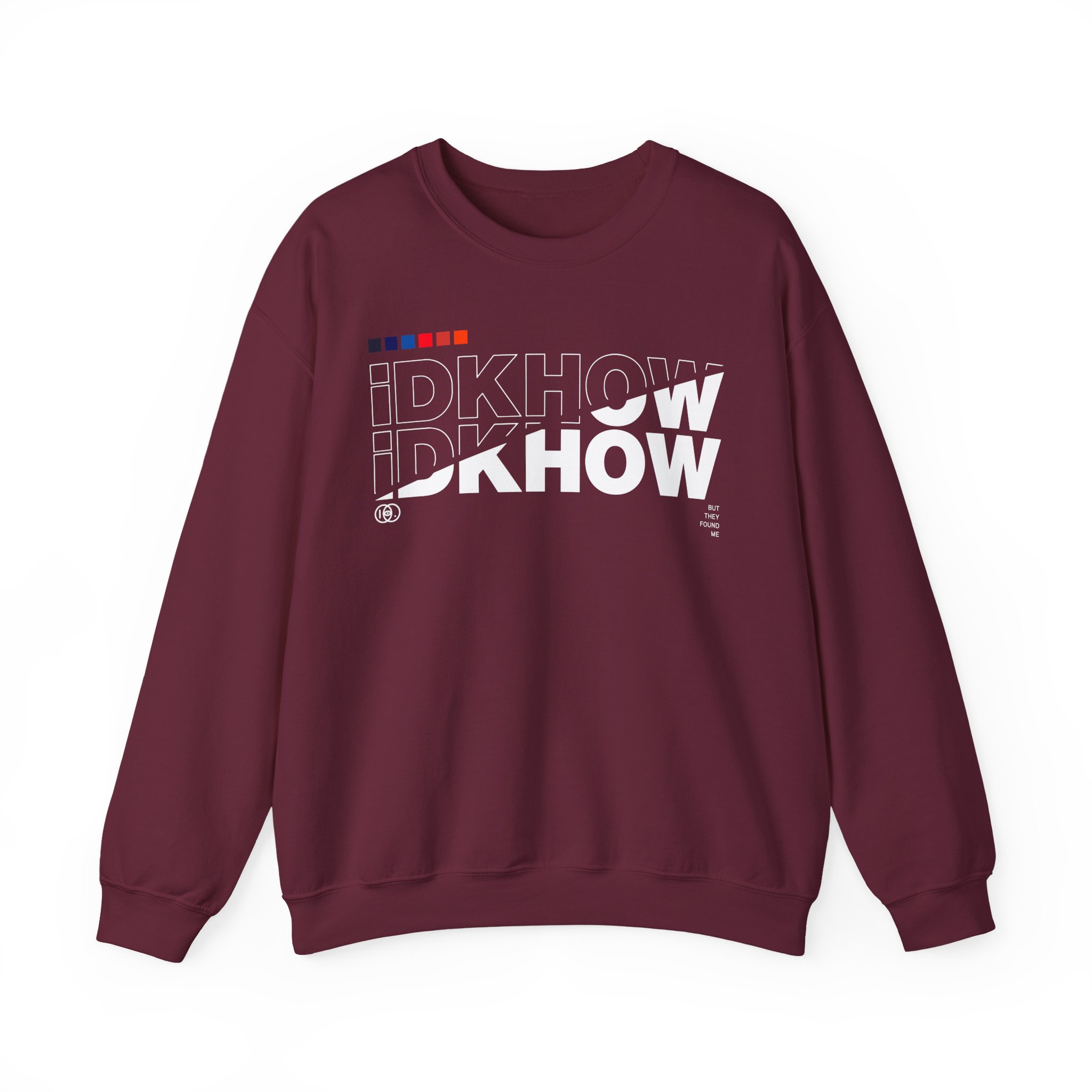 iDKHOW SPLIT Unisex Heavy Blendâ„¢ Crewneck Sweatshirt
