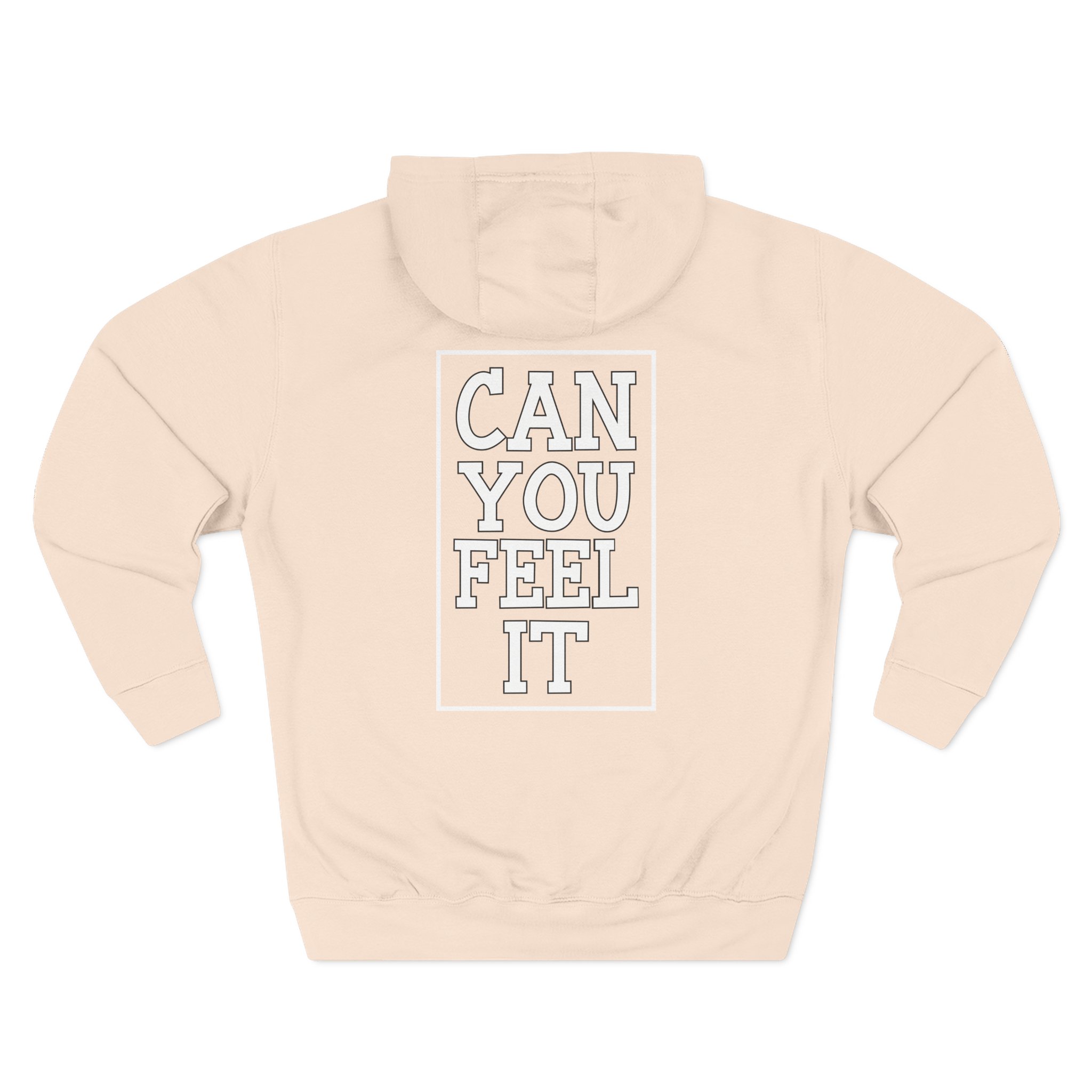 Inclination Can You Feel It Three-Panel Fleece Hoodie