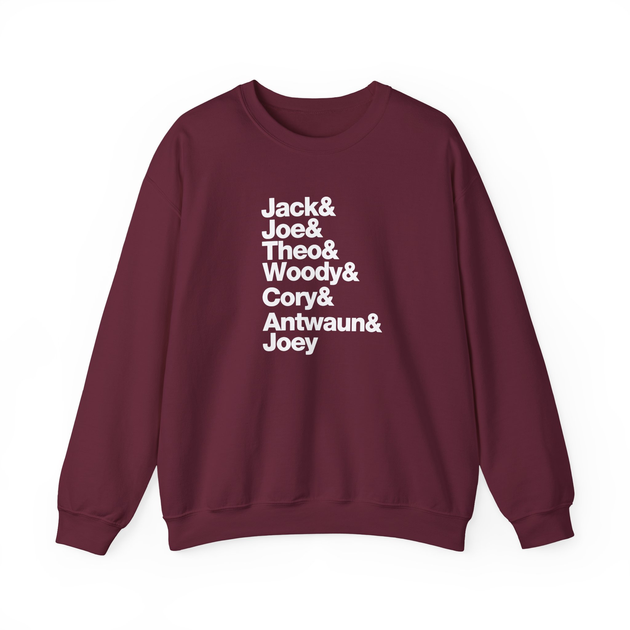 Vulfpeck Names Unisex Heavy Blendâ„¢ Crewneck Sweatshirt