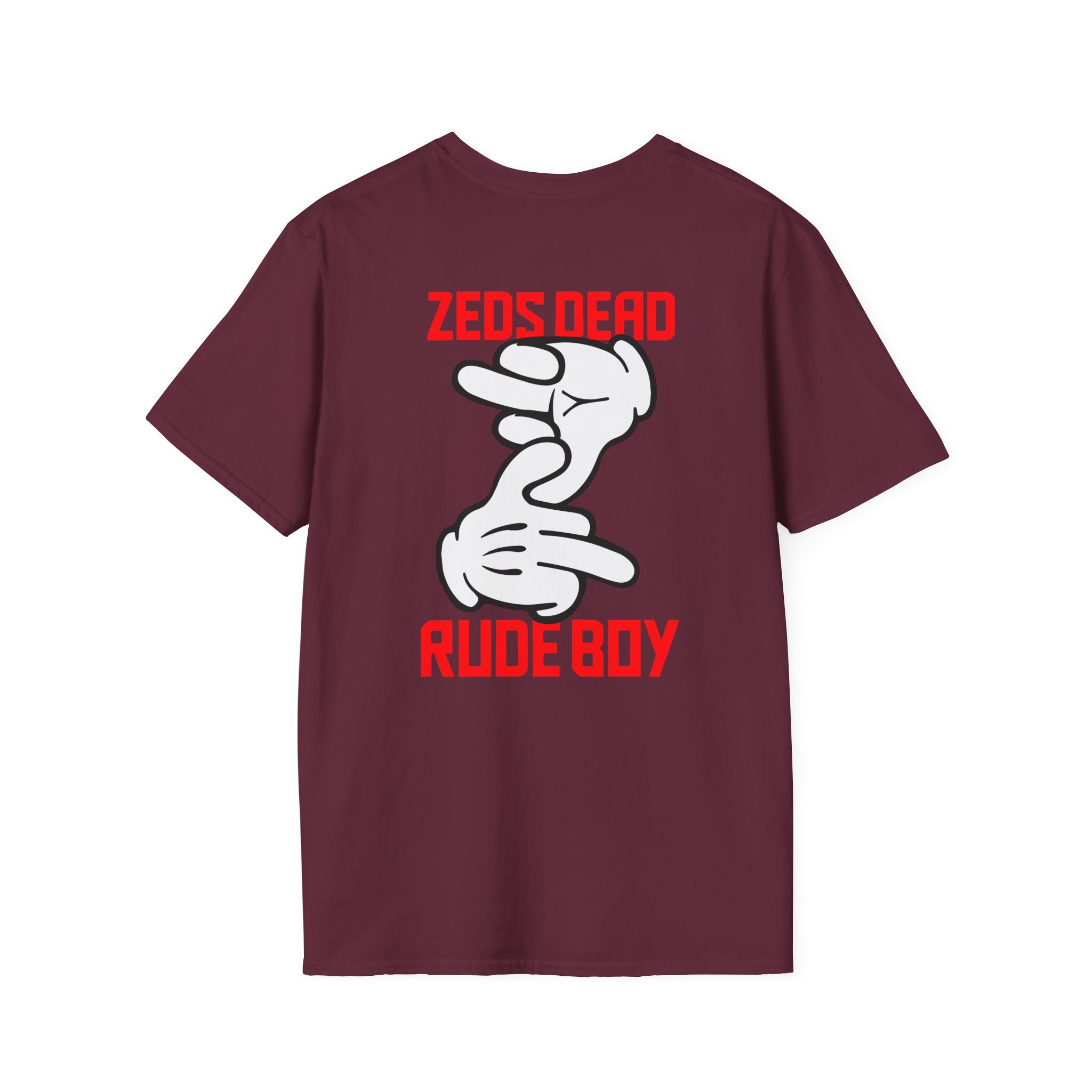 Zeds Dead Rude Boy Unisex Softstyle T-Shirt