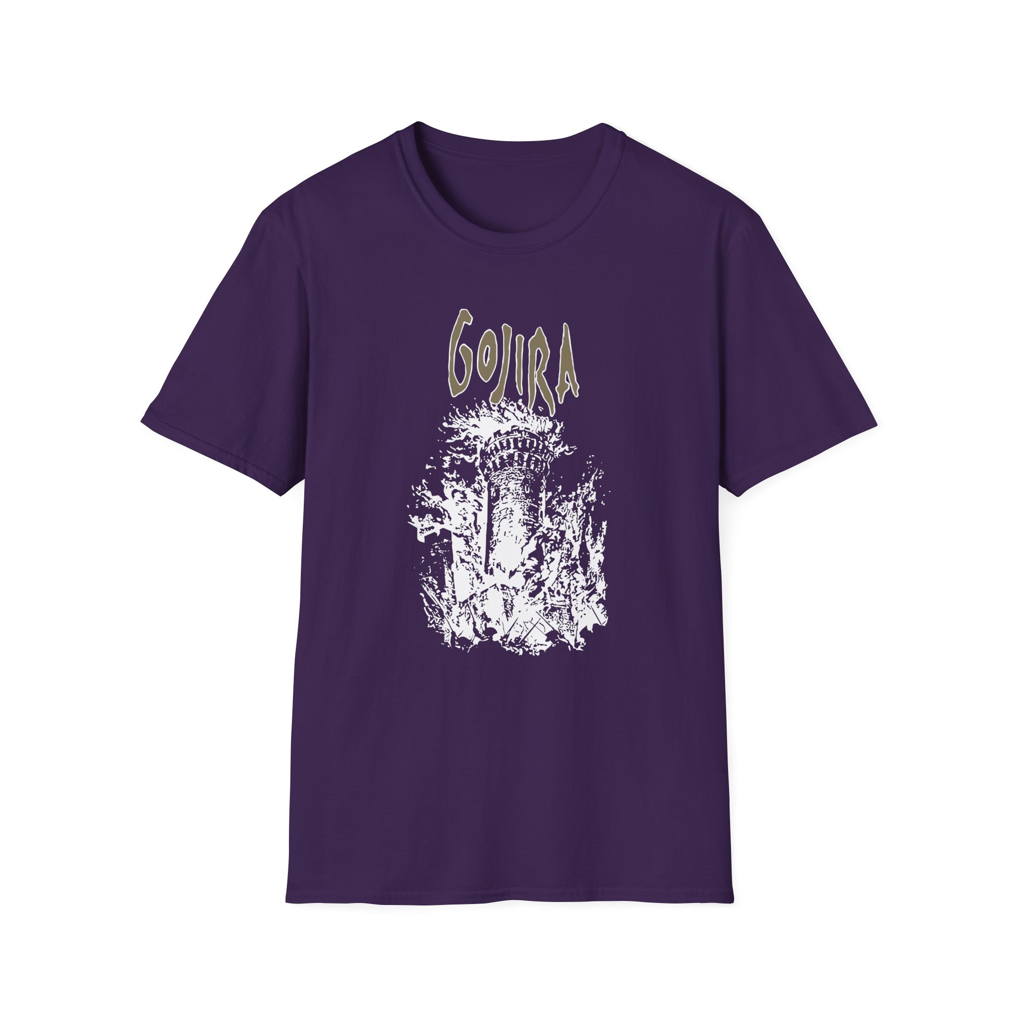 Gojira Castle Burning Unisex Softstyle T-Shirt