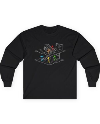 Alan Becker Home Base Unisex Ultra Cotton Long Sleeve Tee