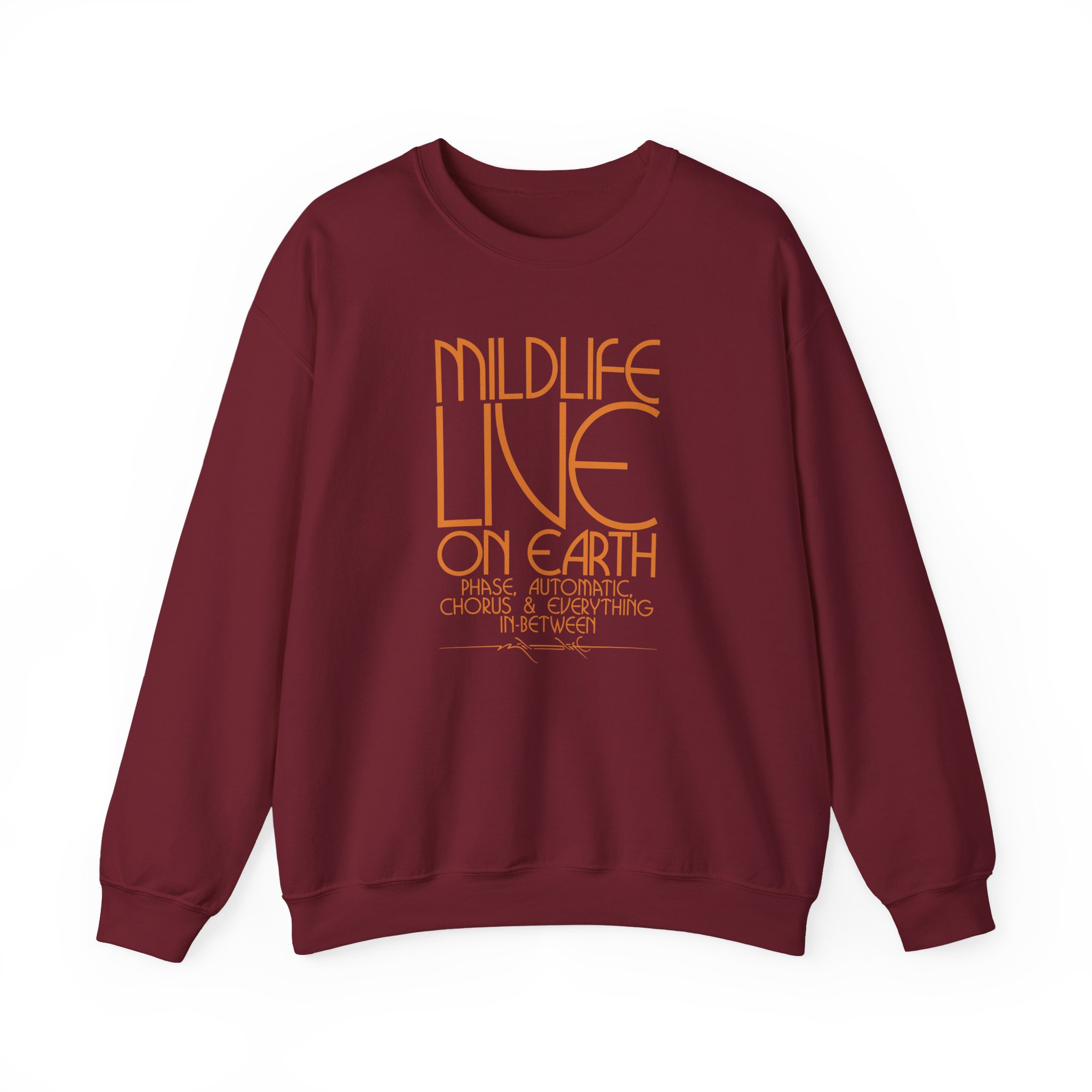 Mildlife Live on Earth Unisex Heavy Blendâ„¢ Crewneck Sweatshirt