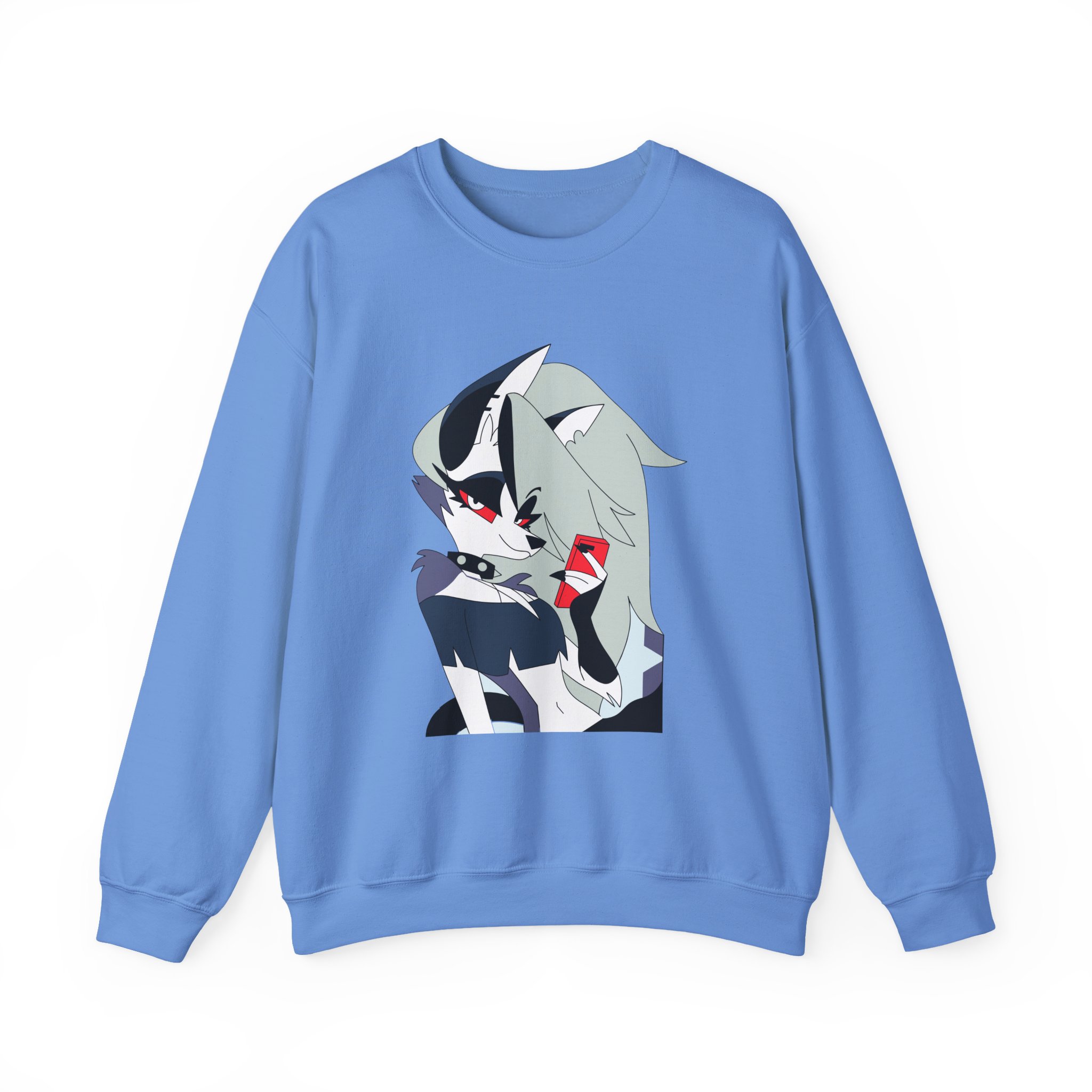 Helluva Boss Loona Unisex Heavy Blendâ„¢ Crewneck Sweatshirt