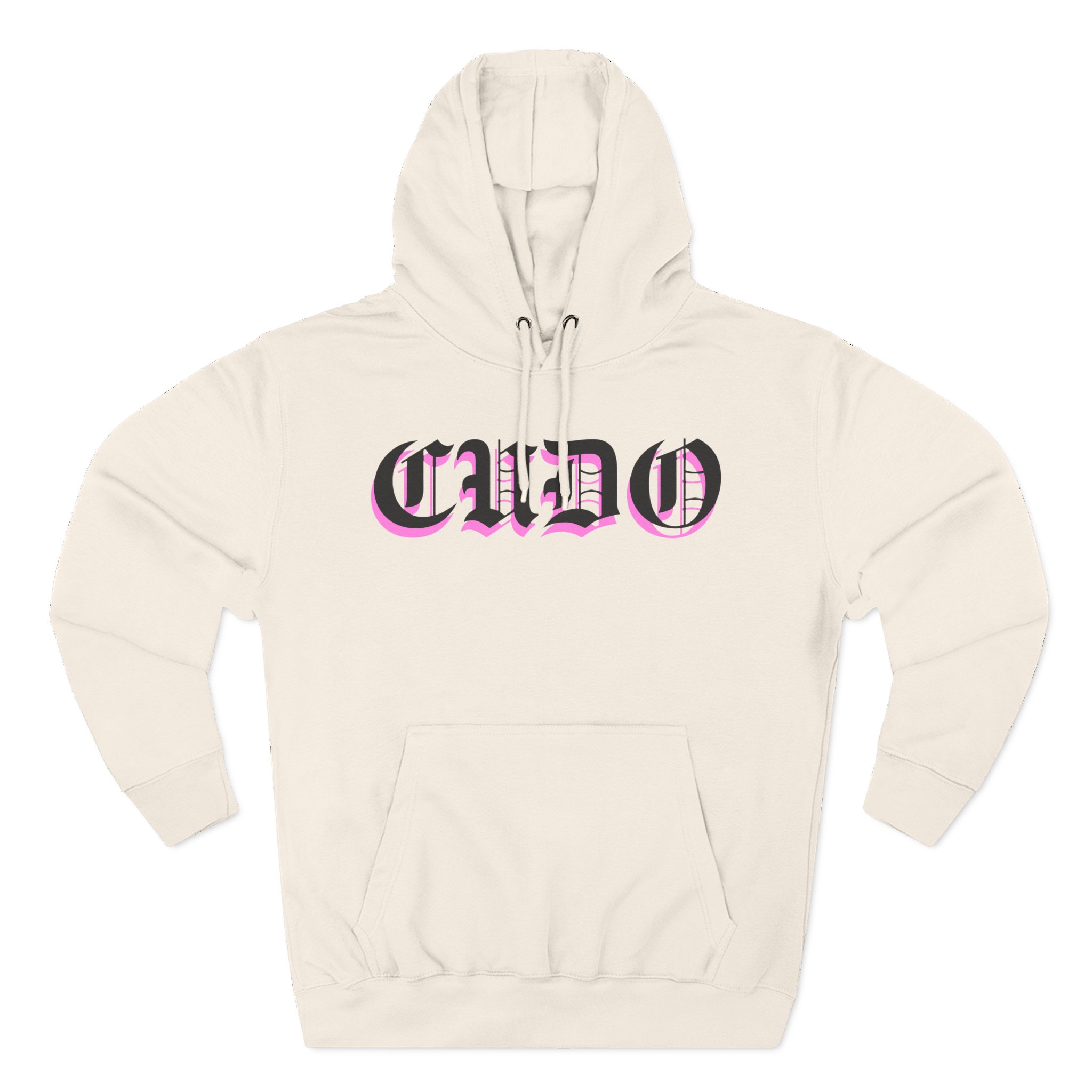 Cuco Three-Panel Fleece Hoodie