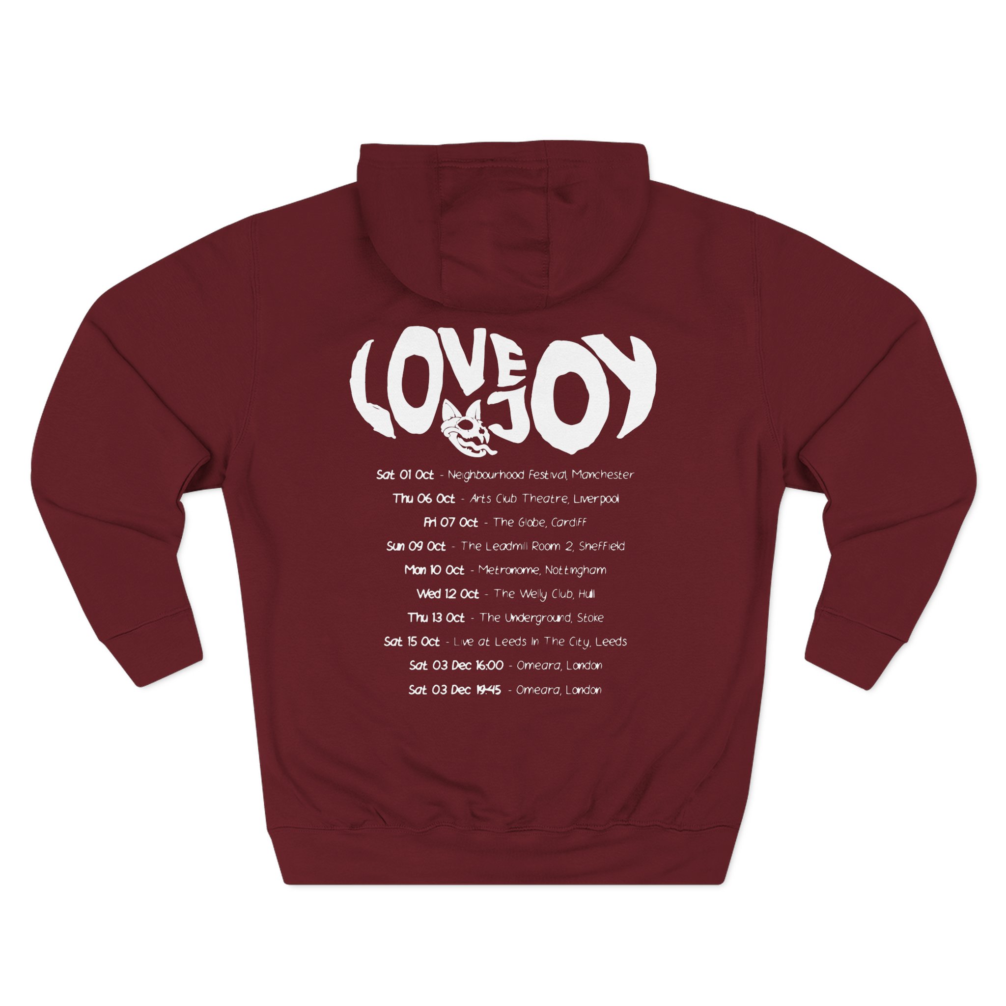 Lovejoy Three-Panel Fleece Hoodie