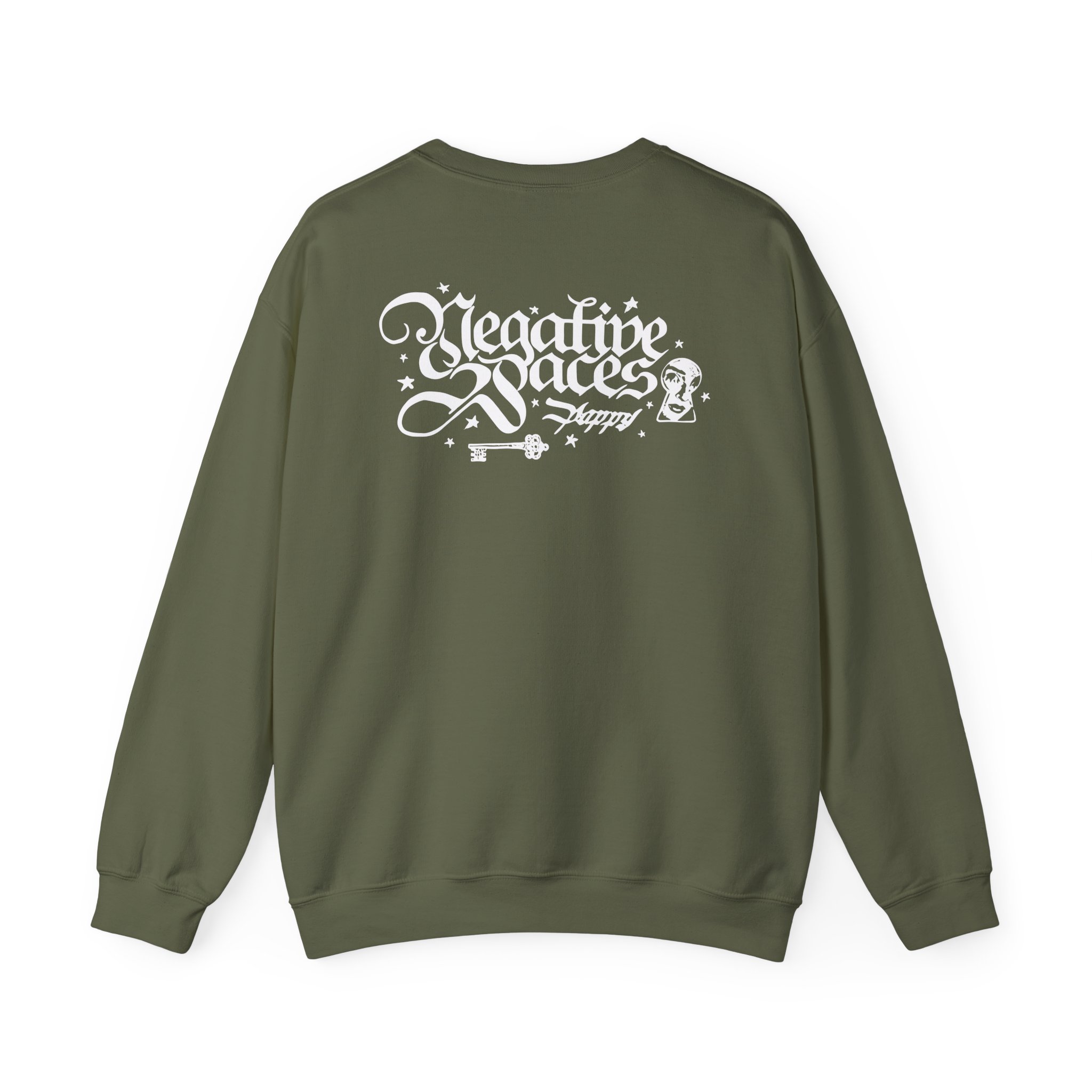 Poppy Key Unisex Heavy Blendâ„¢ Crewneck Sweatshirt