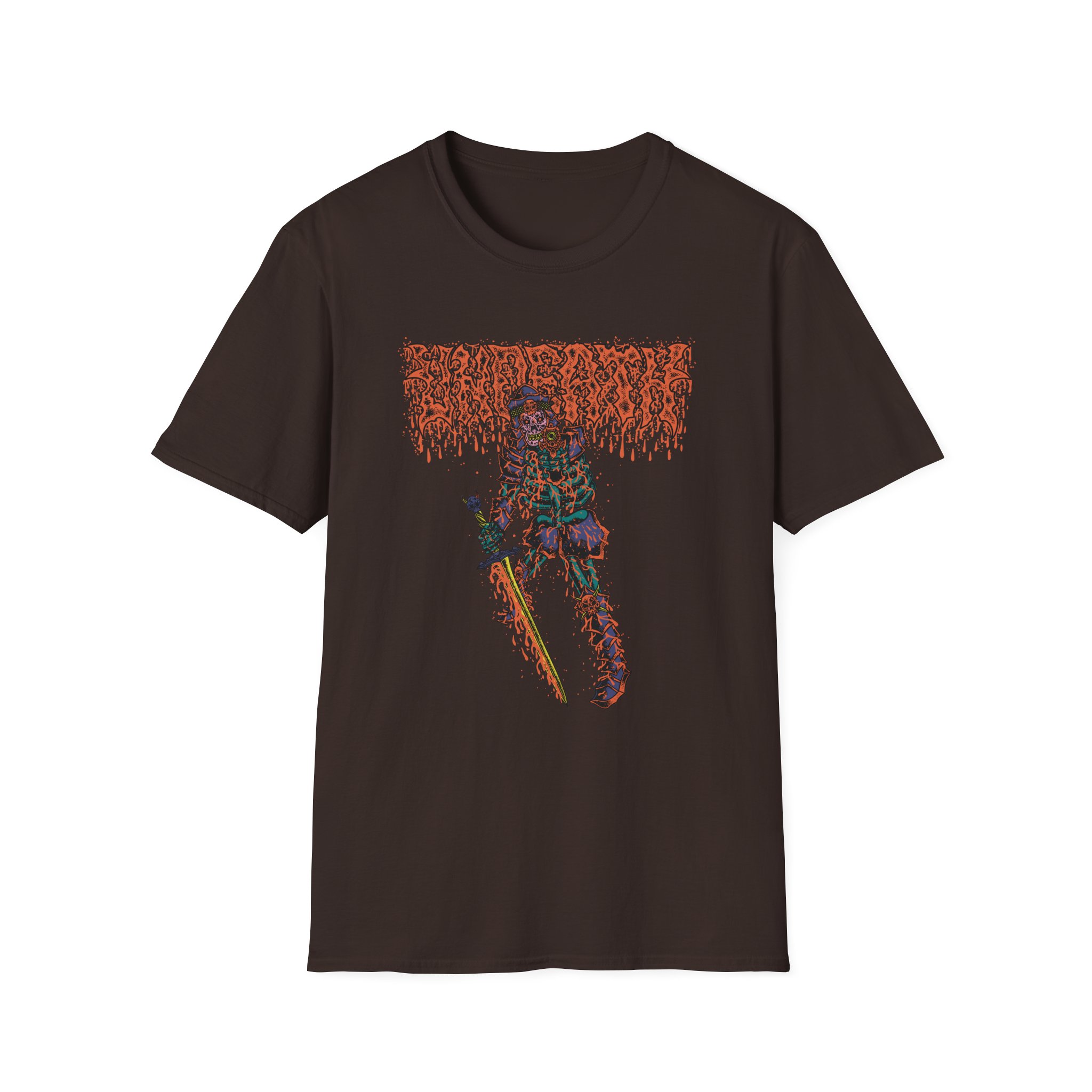 Undeath Skeleton Gun Unisex Softstyle T-Shirt