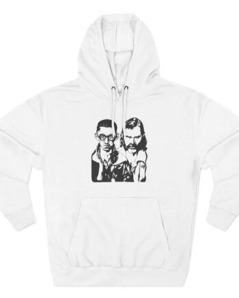 Disco Elysium Three-Panel Fleece Hoodie
