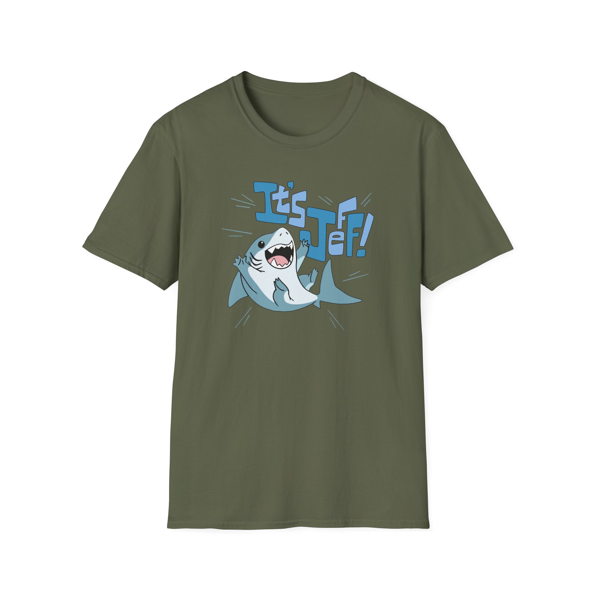 Jeff the Land Shark Unisex Softstyle T-Shirt