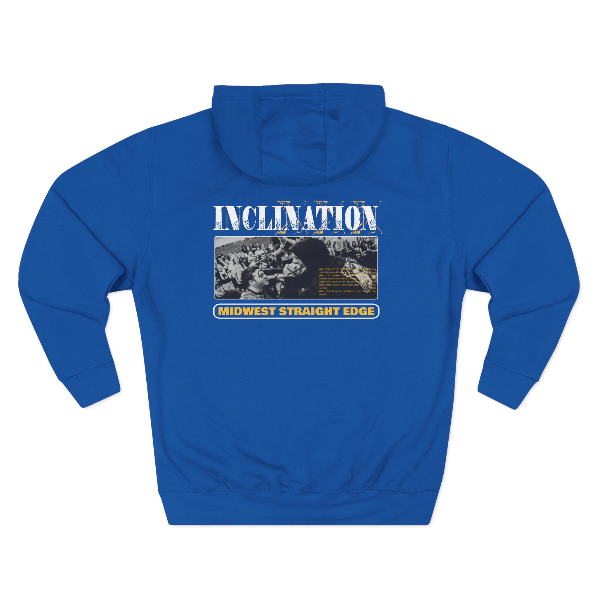 Inclination Three-Panel Fleece Hoodie