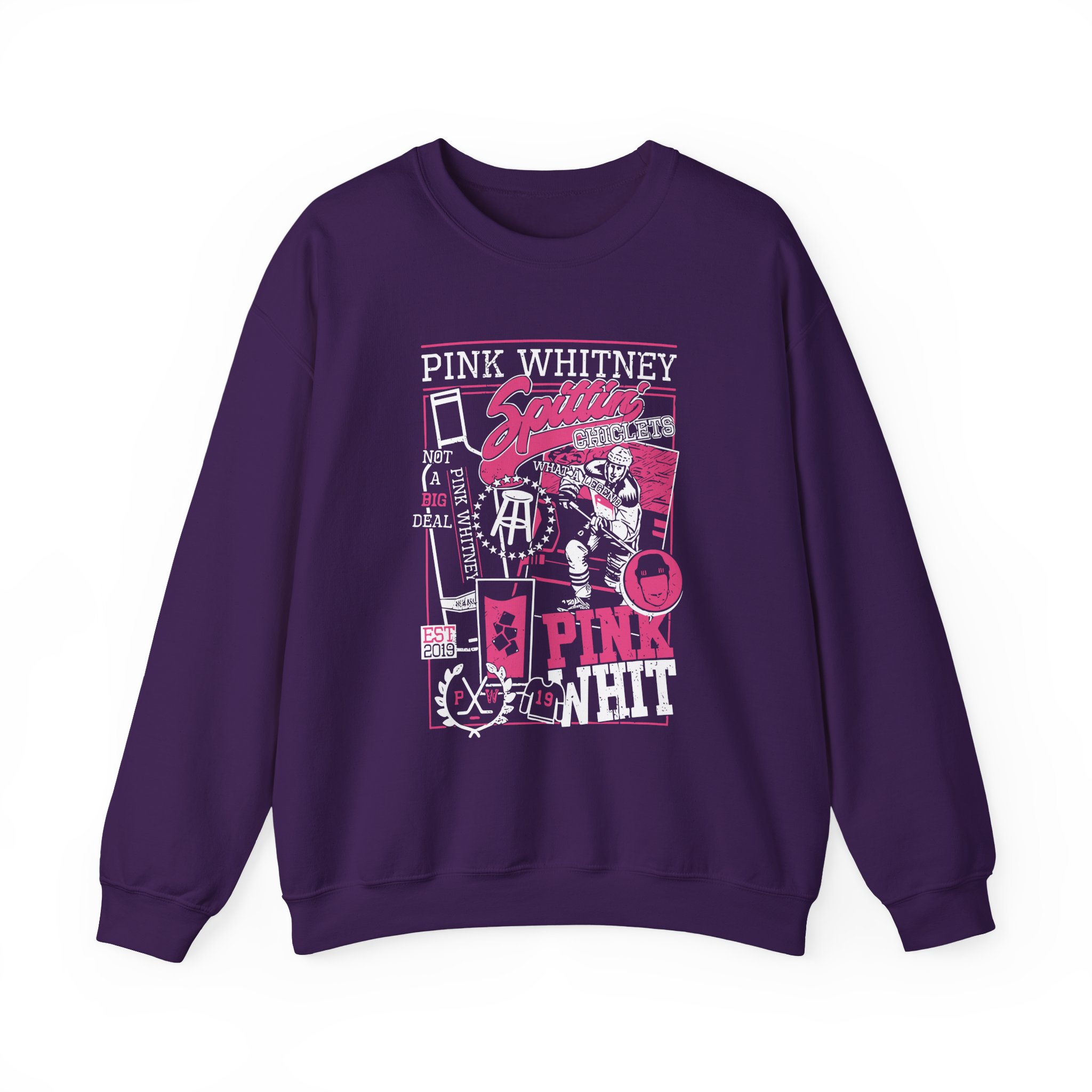 Spittin Chiclets Pink Whitney Unisex Heavy Blendâ„¢ Crewneck Sweatshirt