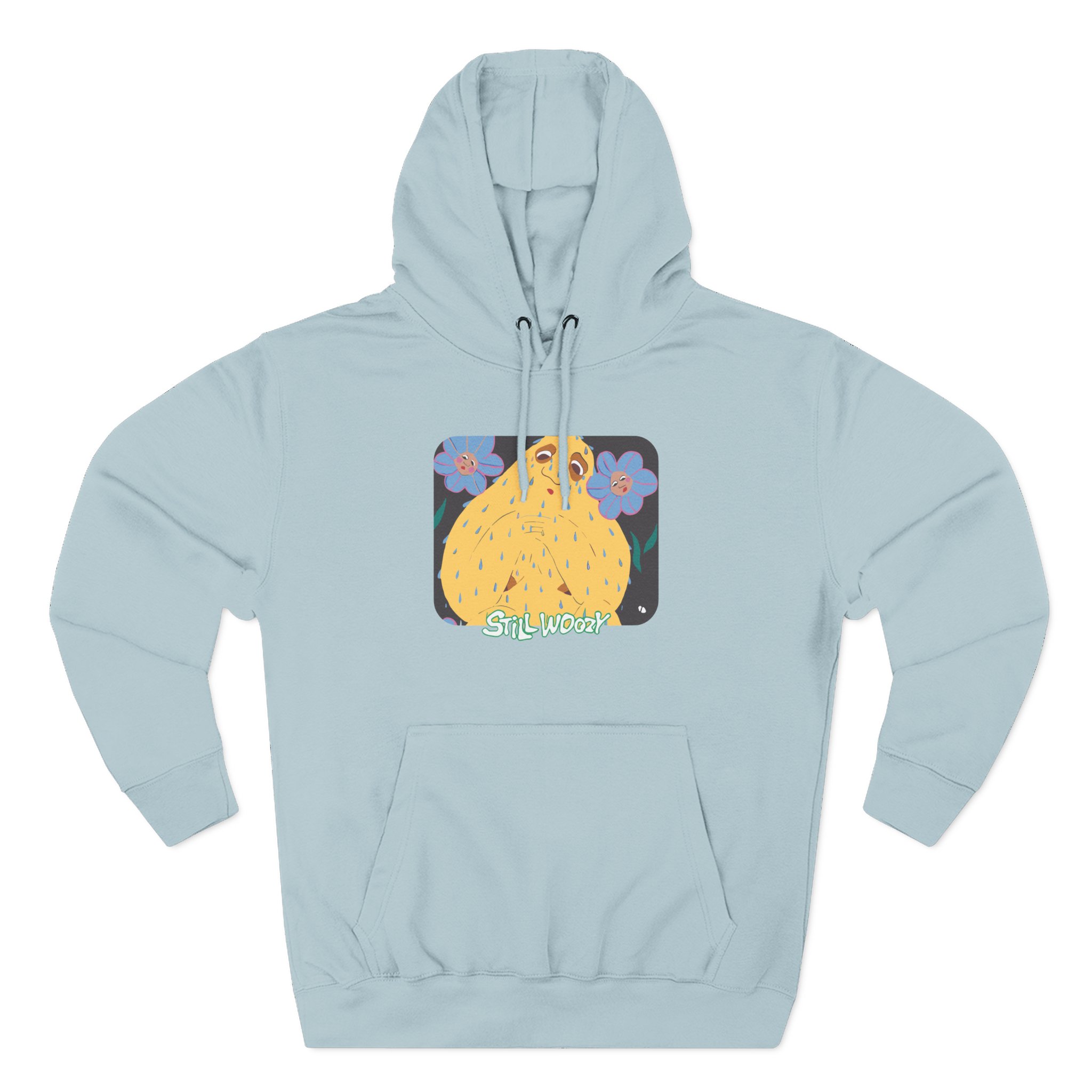 Still Woozy Three-Panel Fleece Hoodie