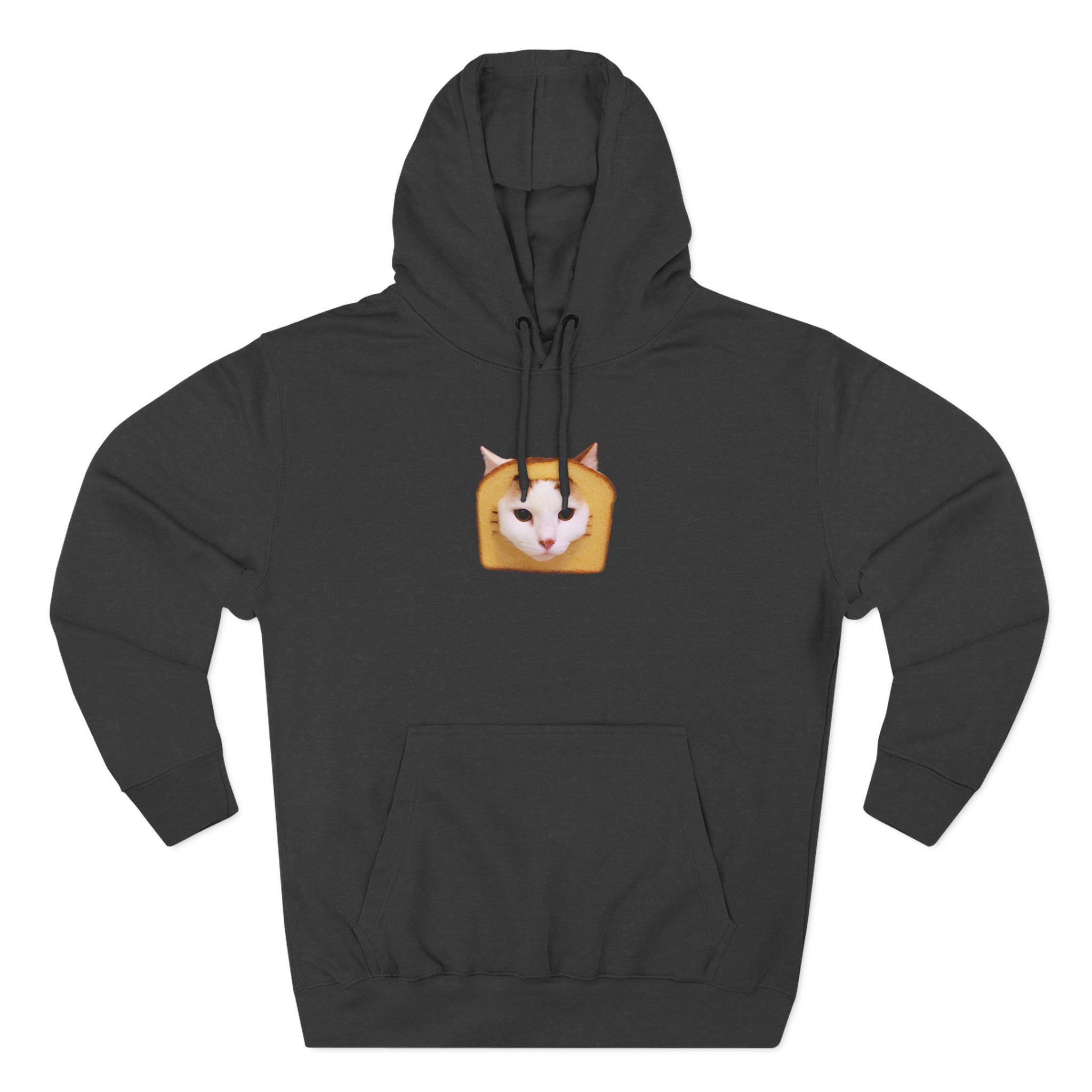 William Osman Bread Cat Three-Panel Fleece Hoodie