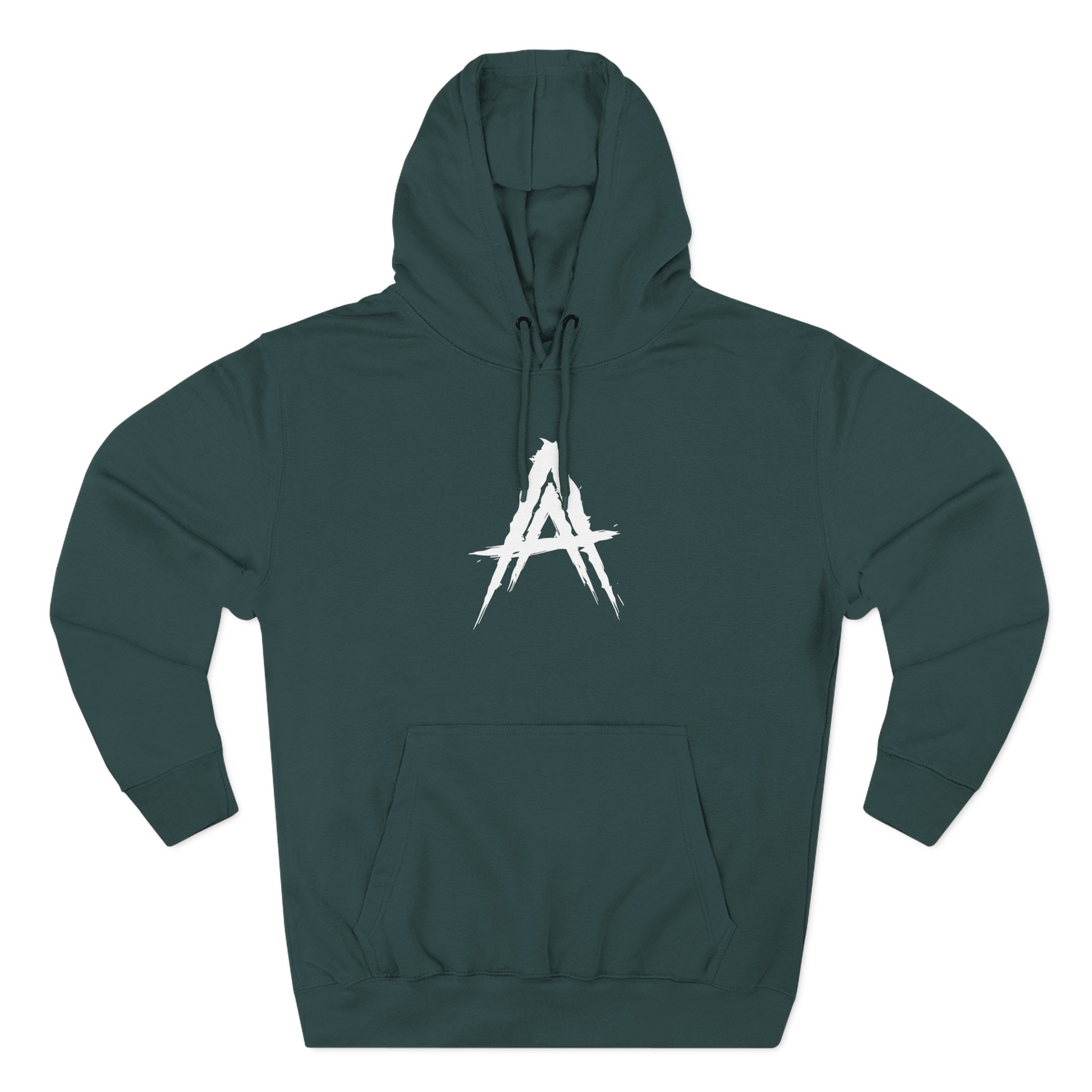 Anuel Aa Three-Panel Fleece Hoodie