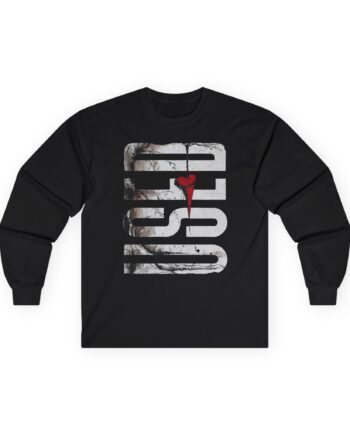 The Used Vertical Heart Unisex Ultra Cotton Long Sleeve Tee
