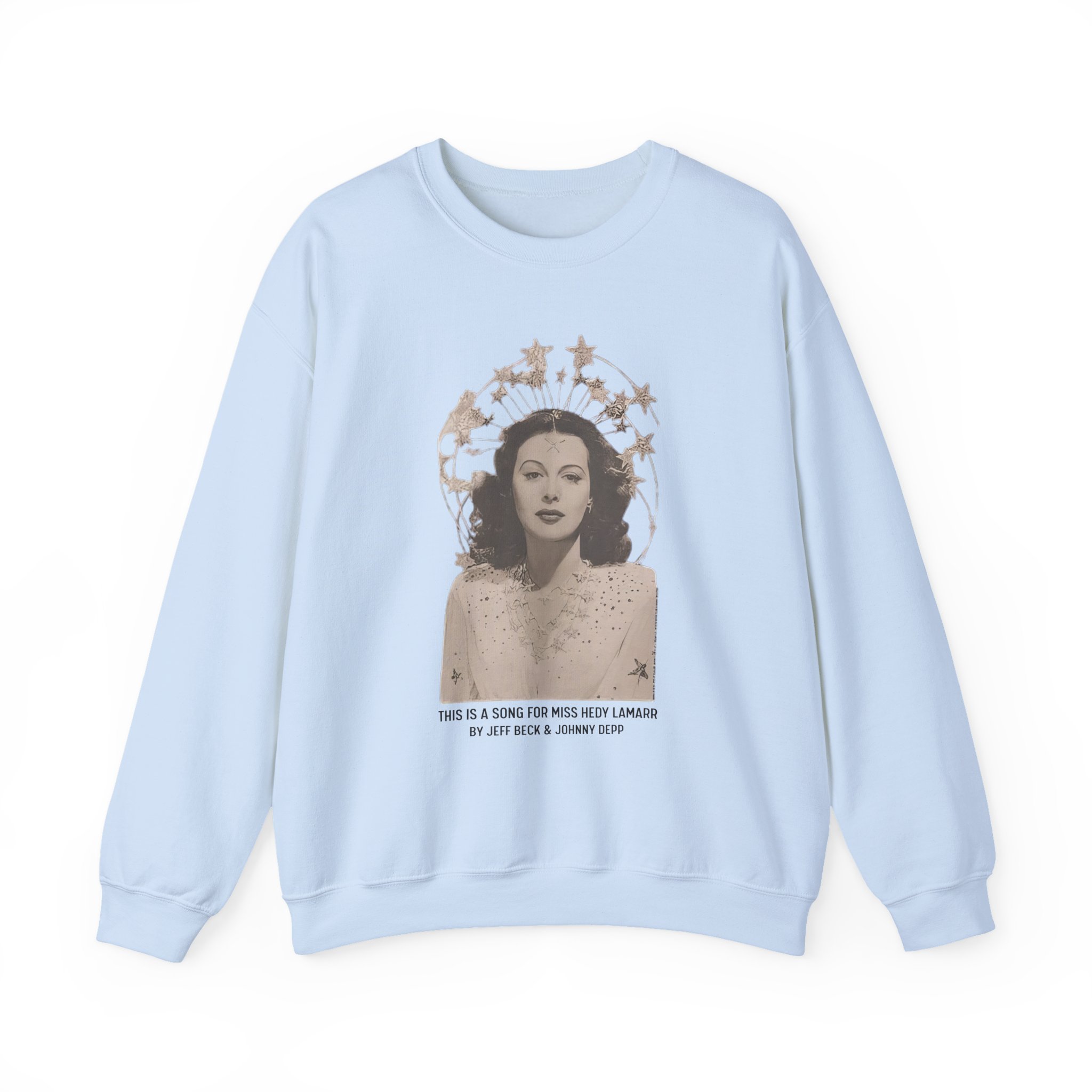 Jeff Beck for Miss Hedy Lamarr Unisex Heavy Blendâ„¢ Crewneck Sweatshirt
