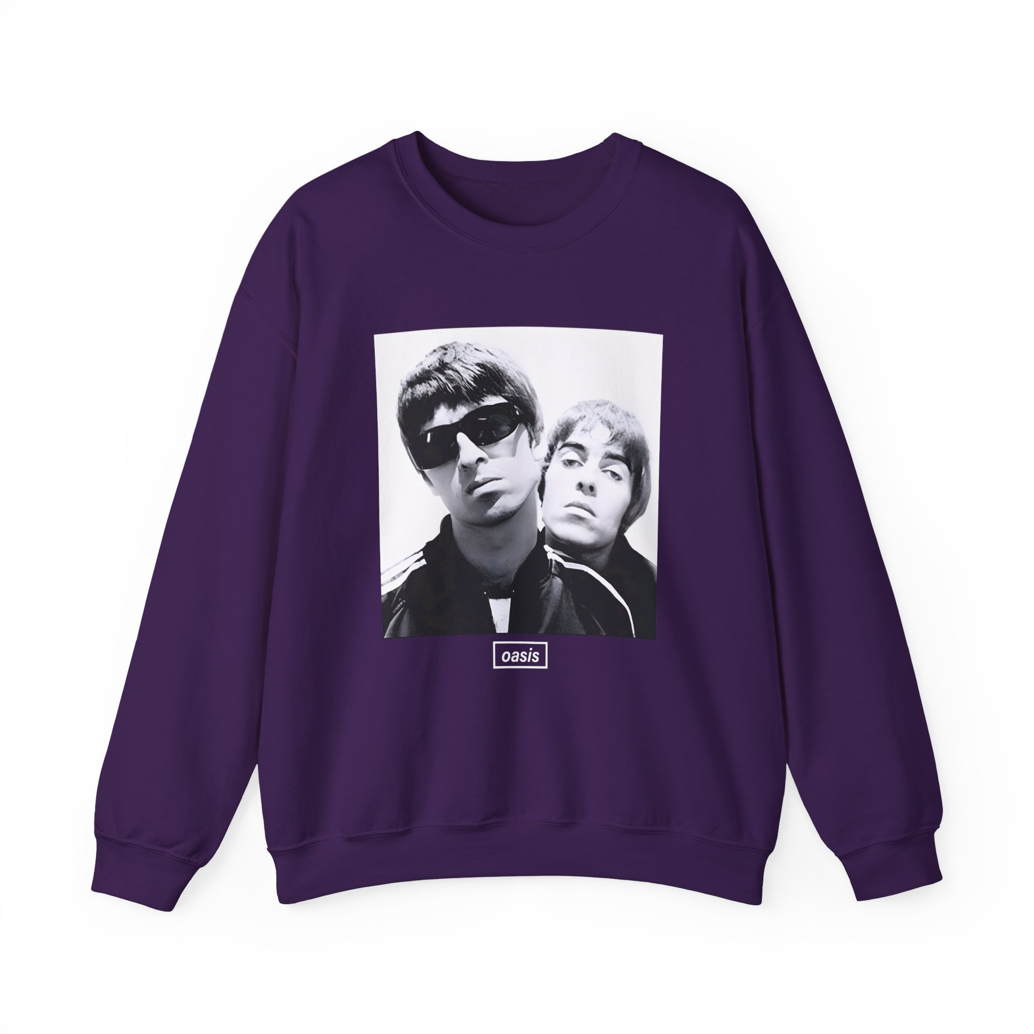 Oasis Liam & Noel Unisex Heavy Blendâ„¢ Crewneck Sweatshirt