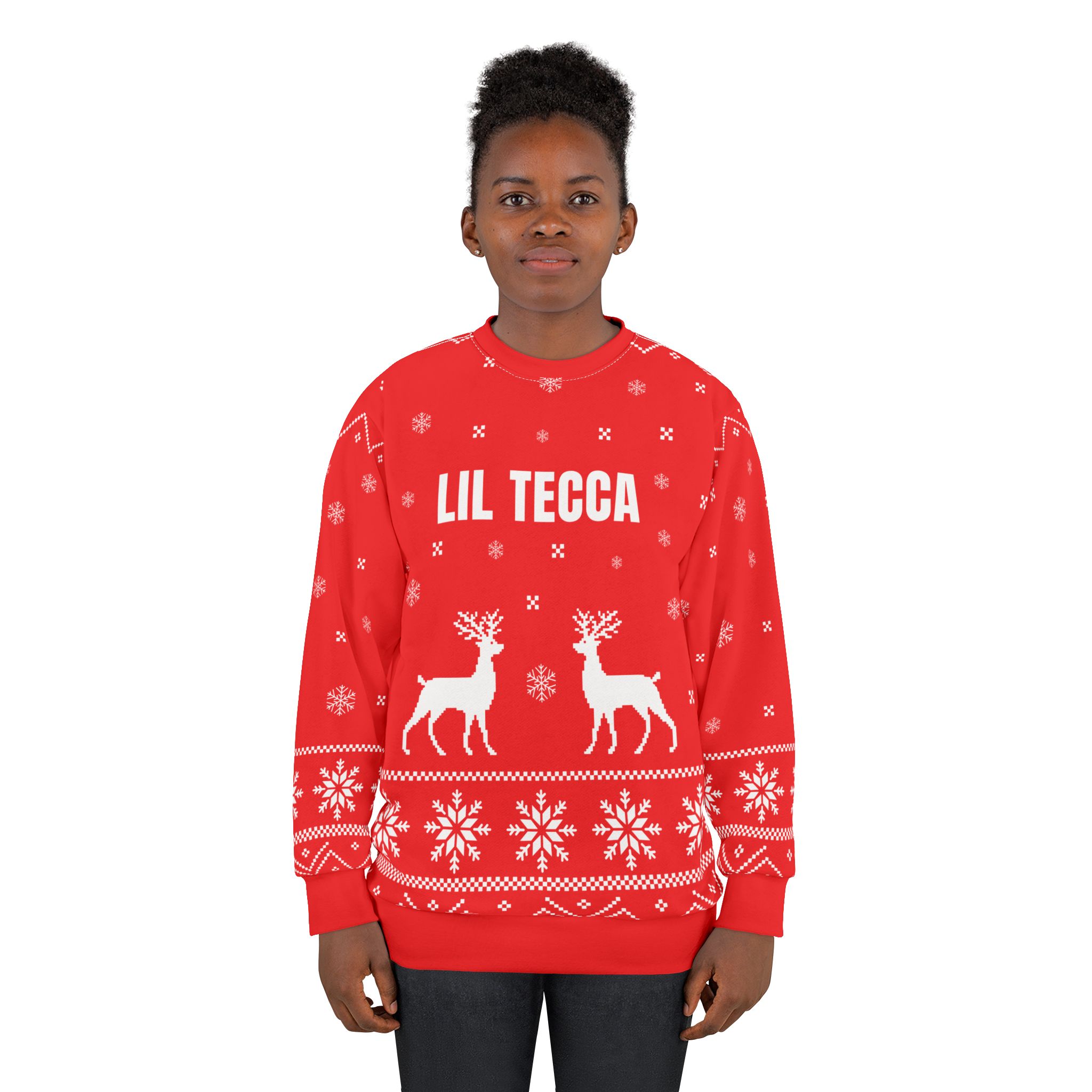 Lil Tecca Unisex Sweatshirt (AOP)