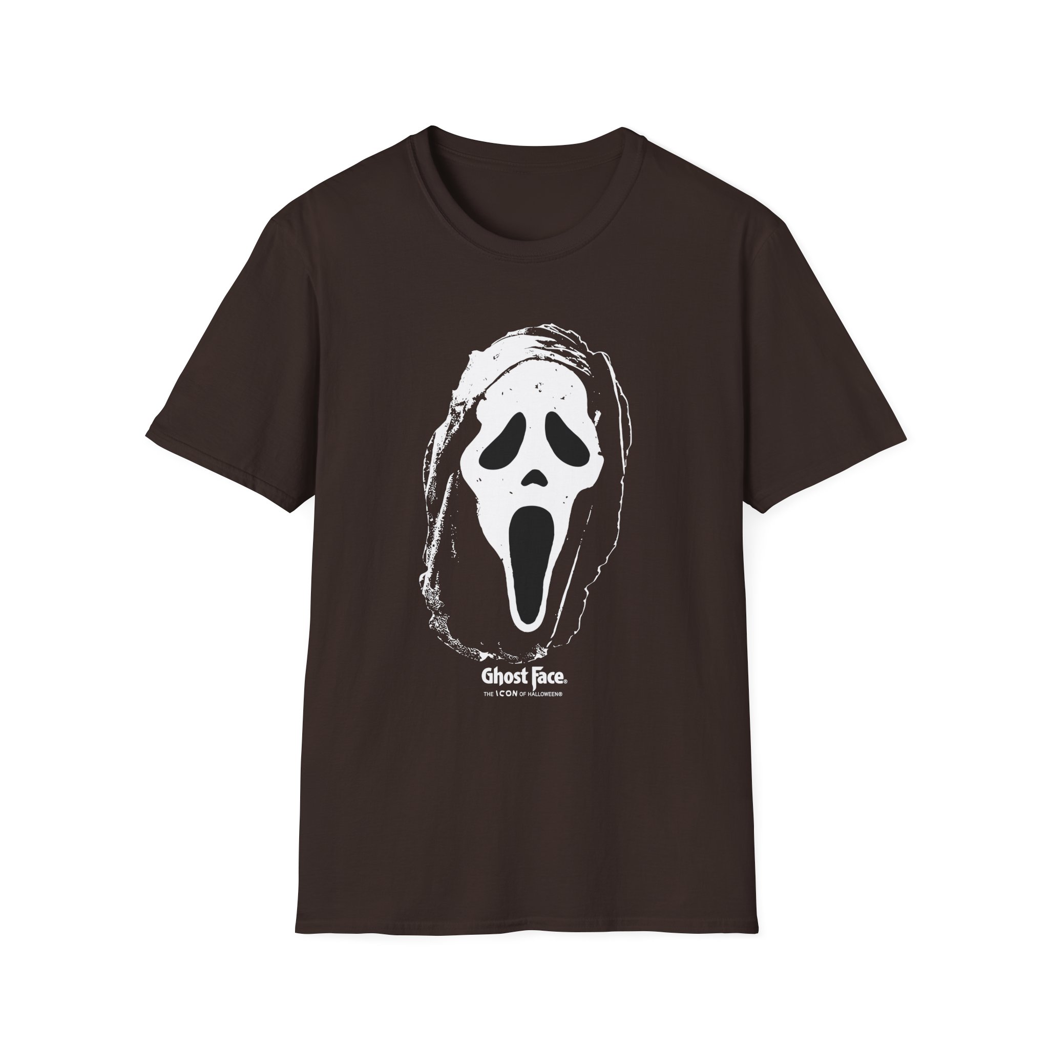 Ghostface Distressed Unisex Softstyle T-Shirt