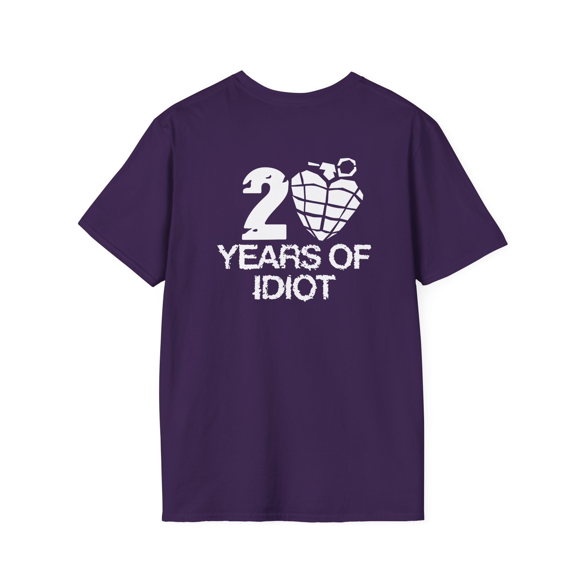 Green Day 20 Years of Idiot Unisex Softstyle T-Shirt