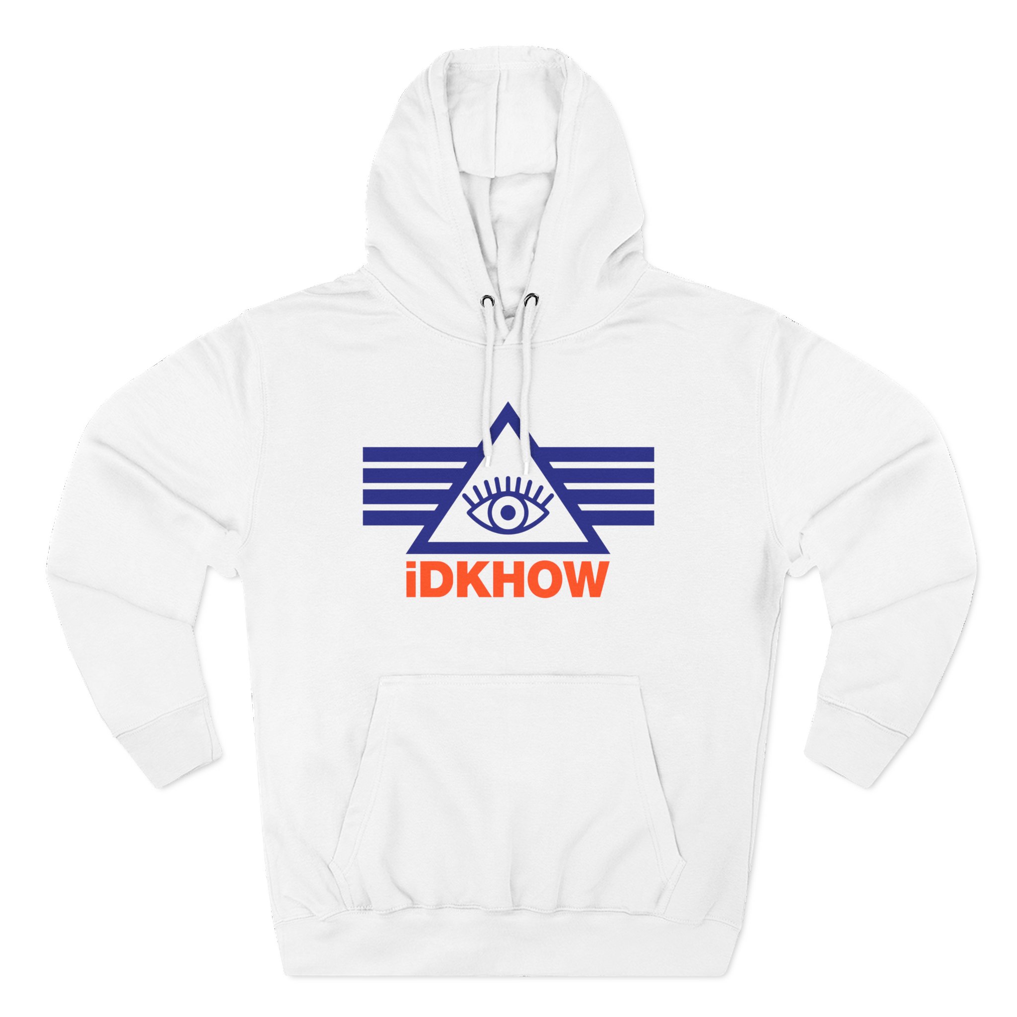 iDKHOW Three-Panel Fleece Hoodie