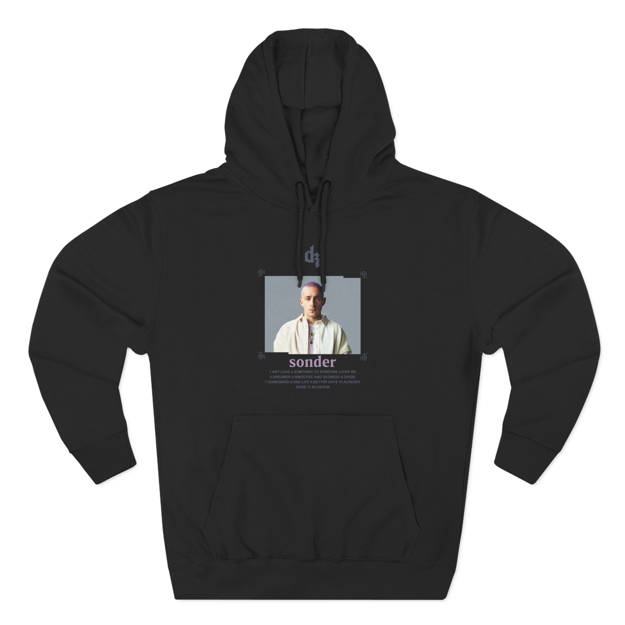 Dermot Kennedy Album Three-Panel Fleece Hoodie