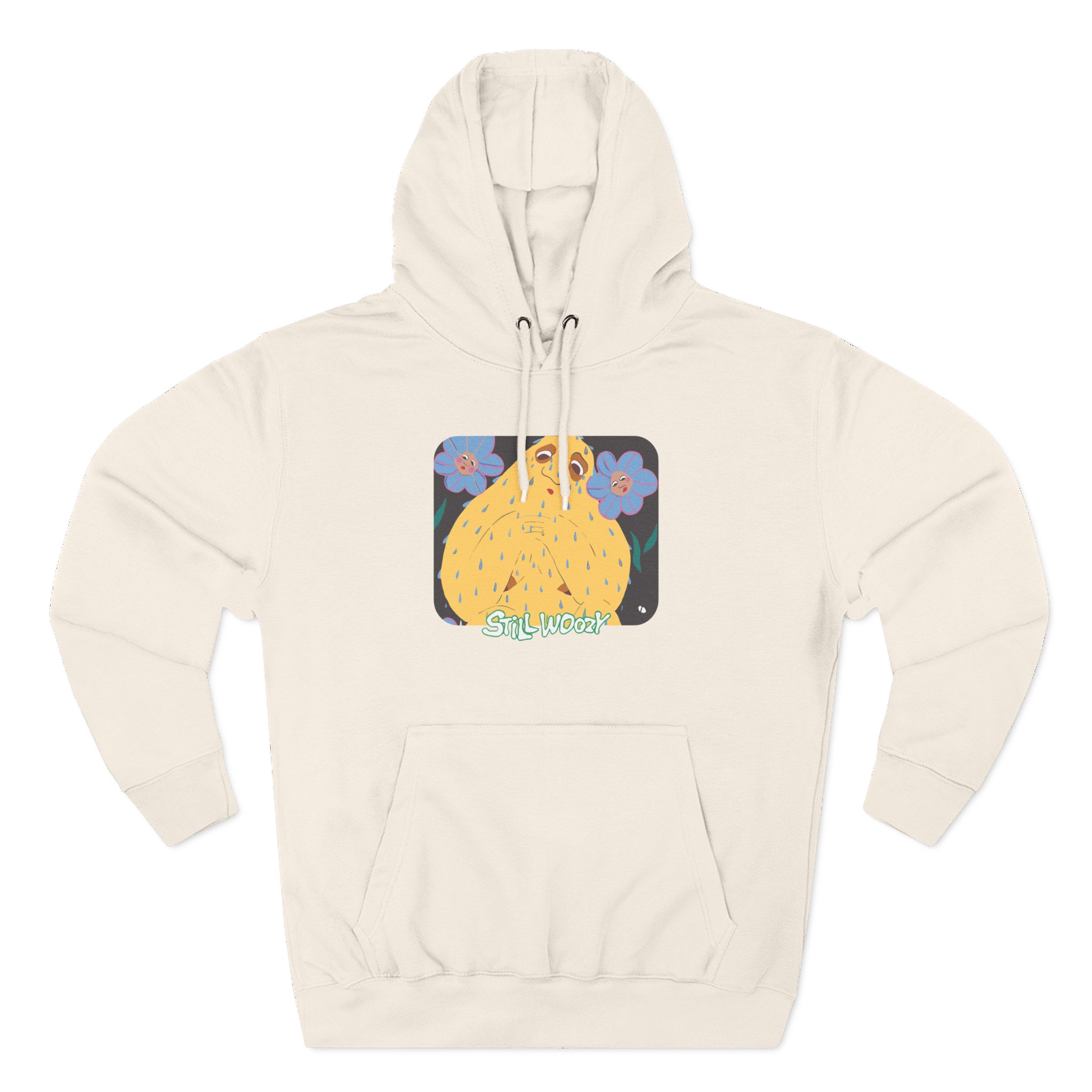 Still Woozy Three-Panel Fleece Hoodie