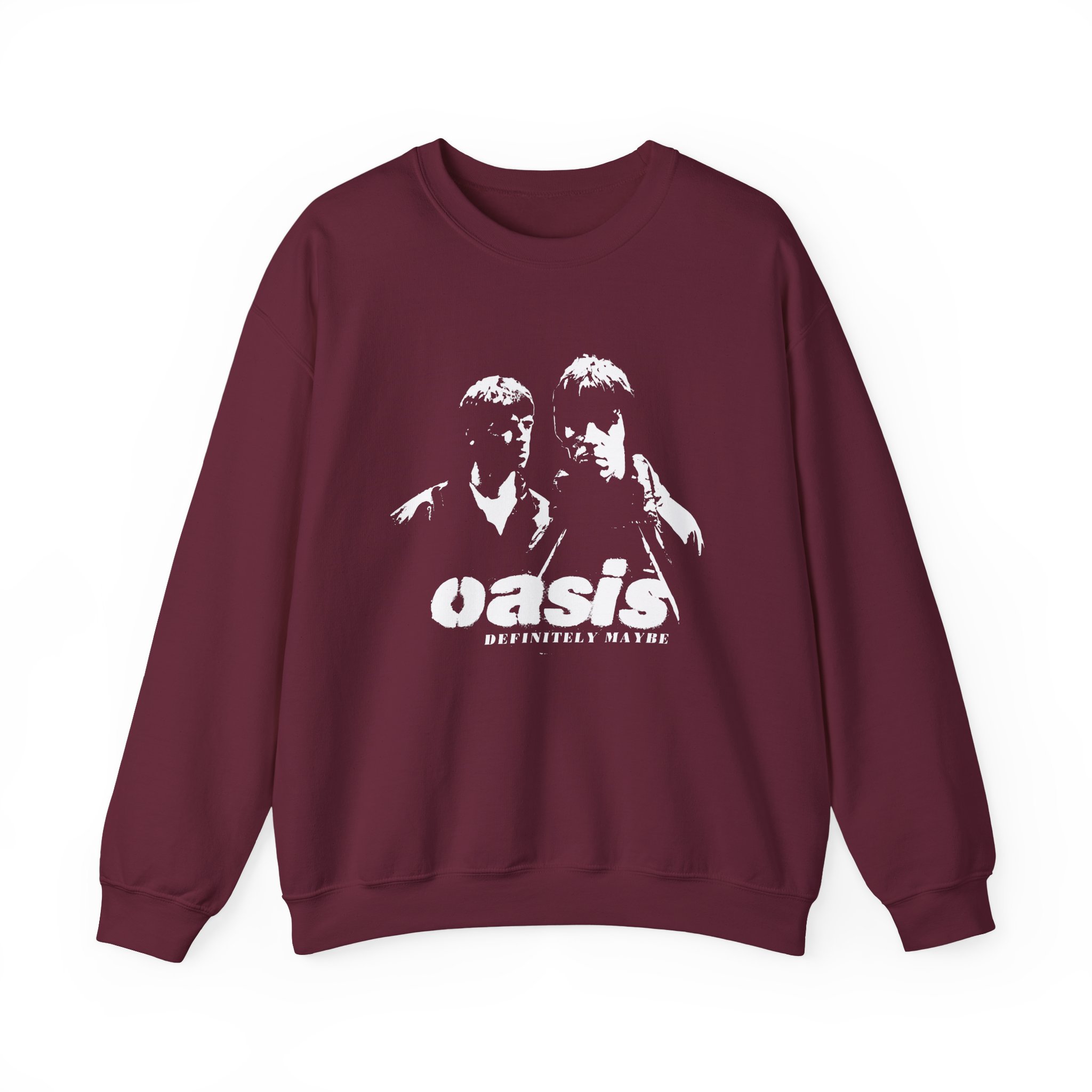 Oasis Photo Stencil Unisex Heavy Blendâ„¢ Crewneck Sweatshirt