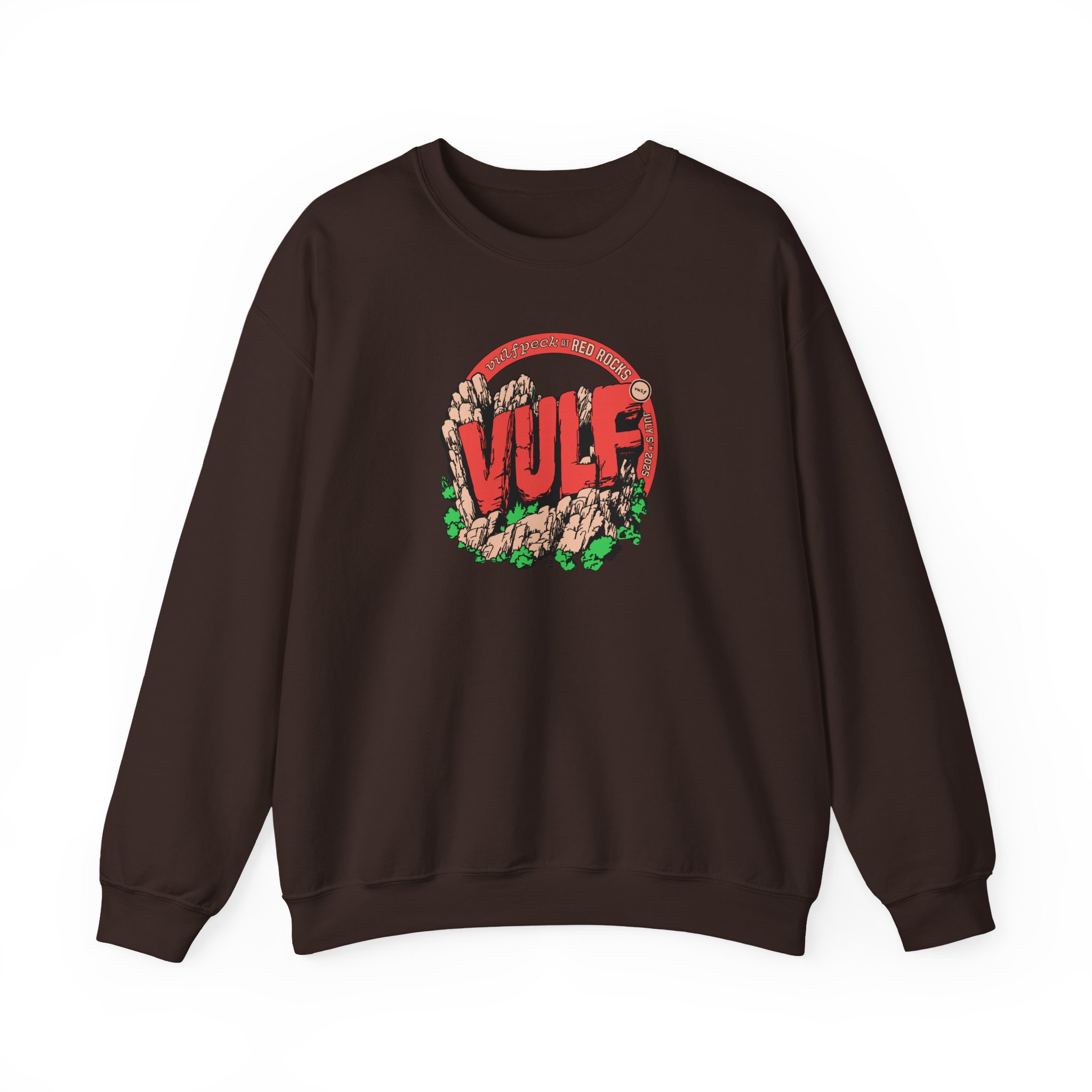 Vulfpeck Red Rocks Unisex Heavy Blendâ„¢ Crewneck Sweatshirt