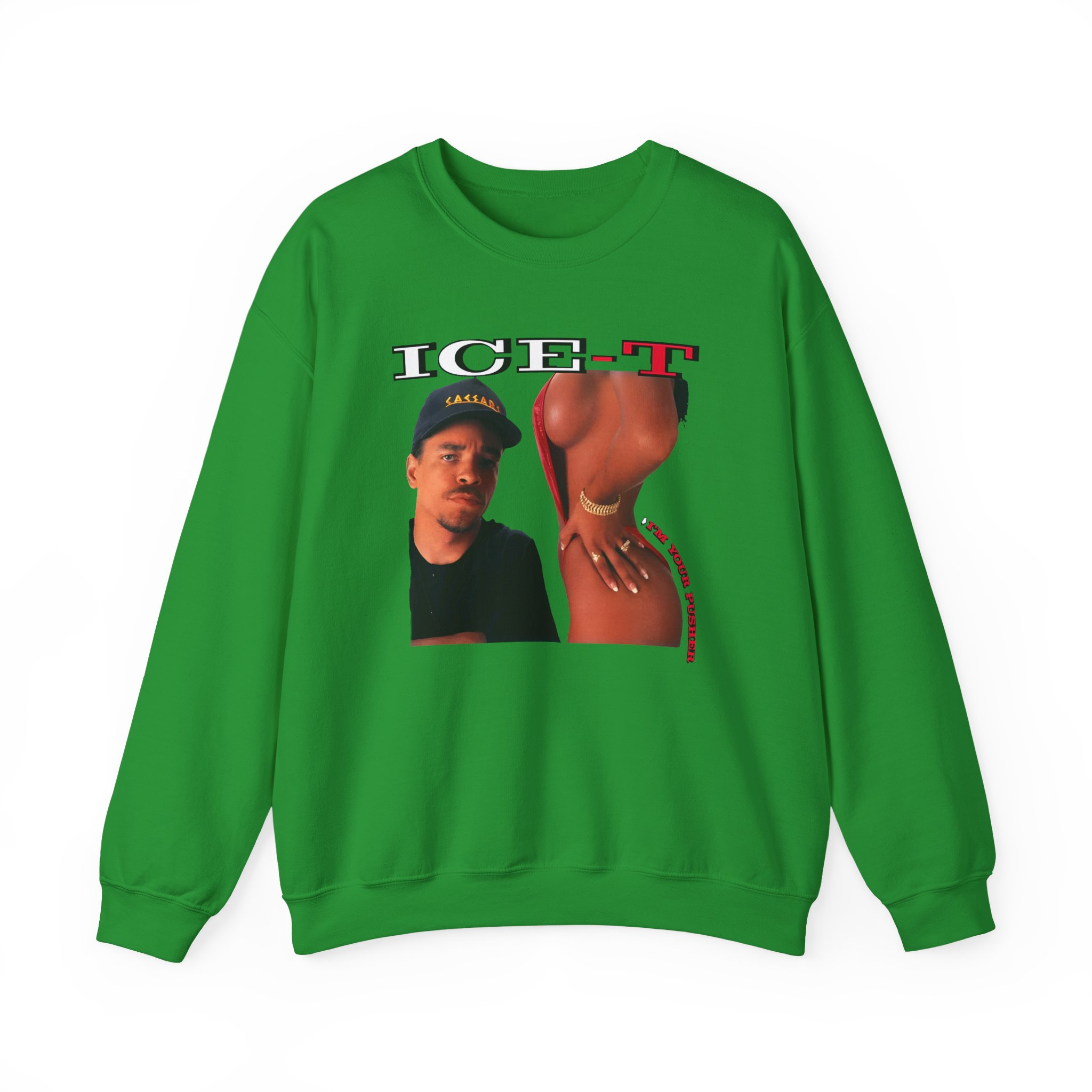 Ice-t I'm Your Pusher Unisex Heavy Blendâ„¢ Crewneck Sweatshirt