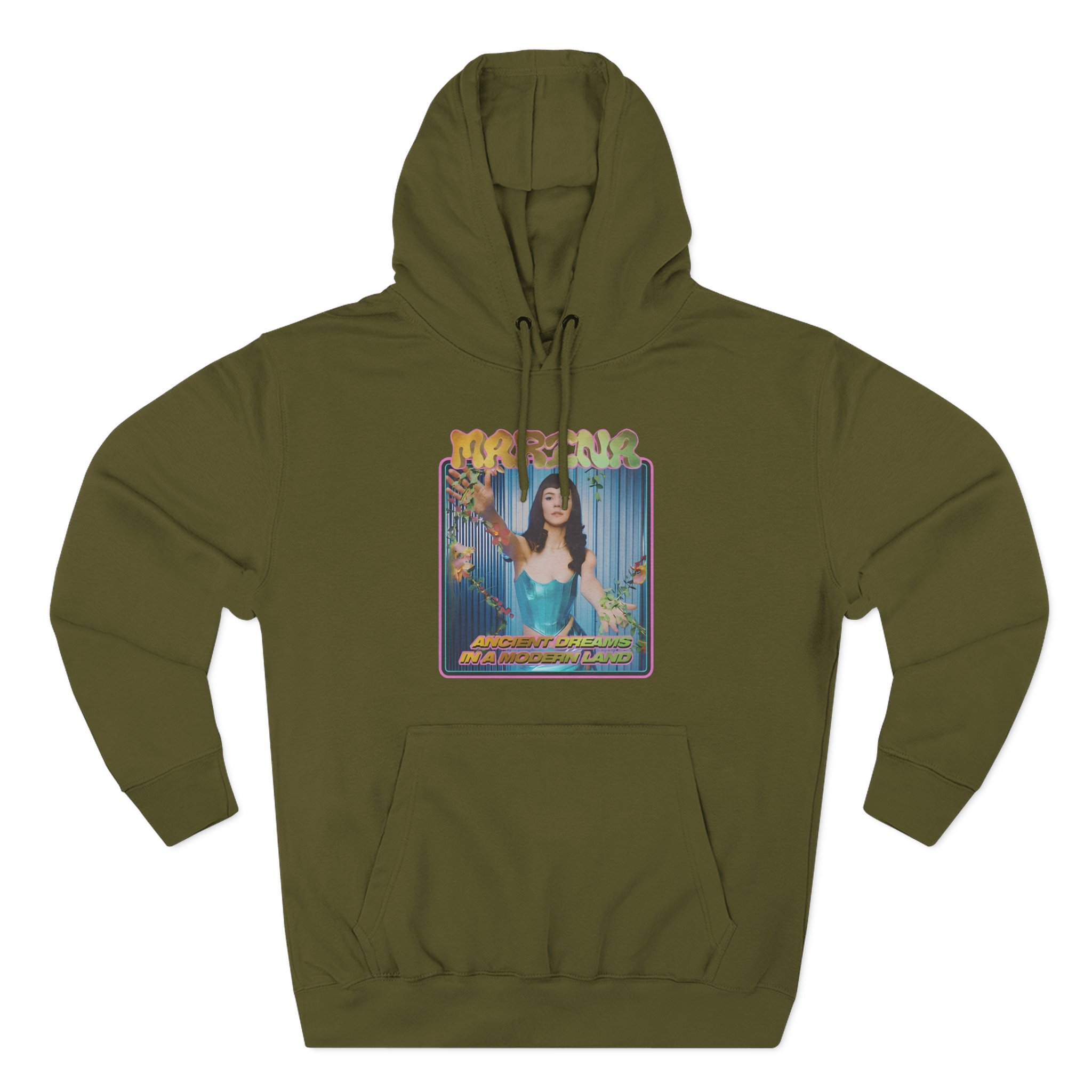 Marina Ancient Dreams Live From the Desert Album Three-Panel Fleece Hoodie
