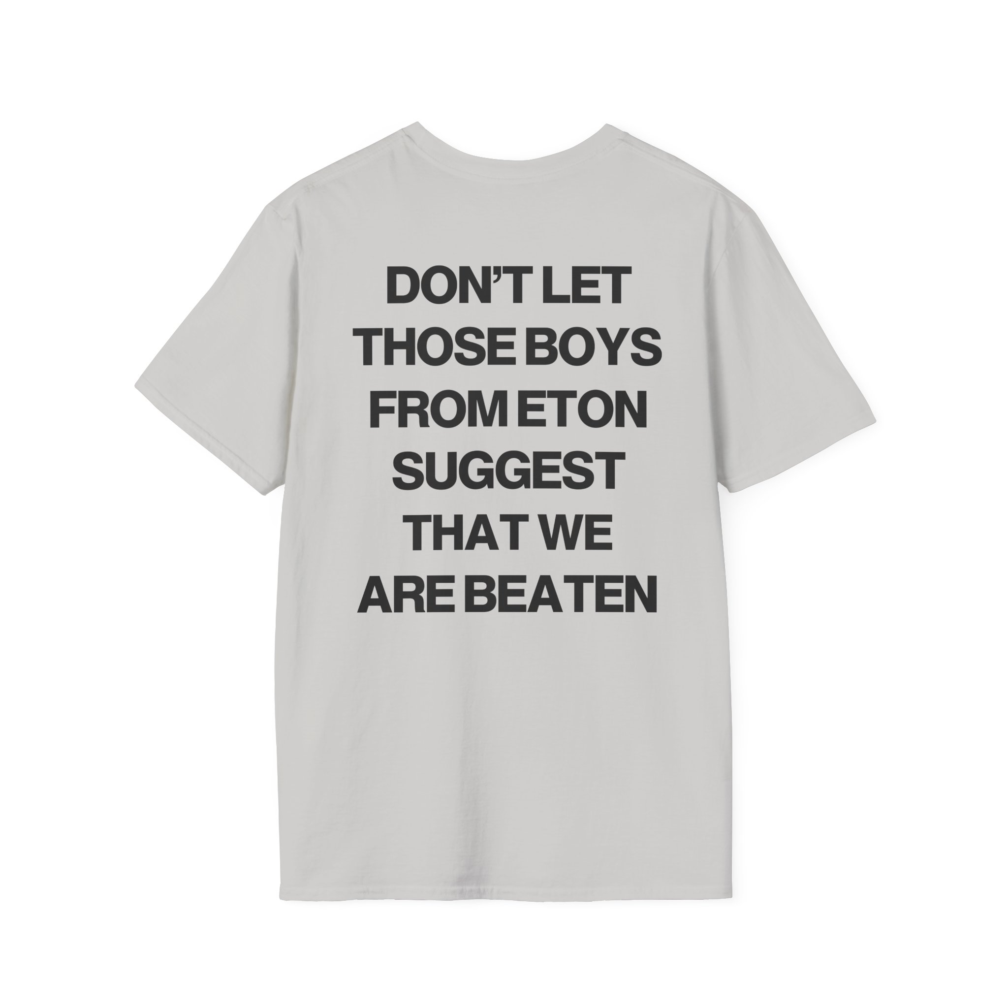 Manic Street Preachers Boys From Eton Unisex Softstyle T-Shirt