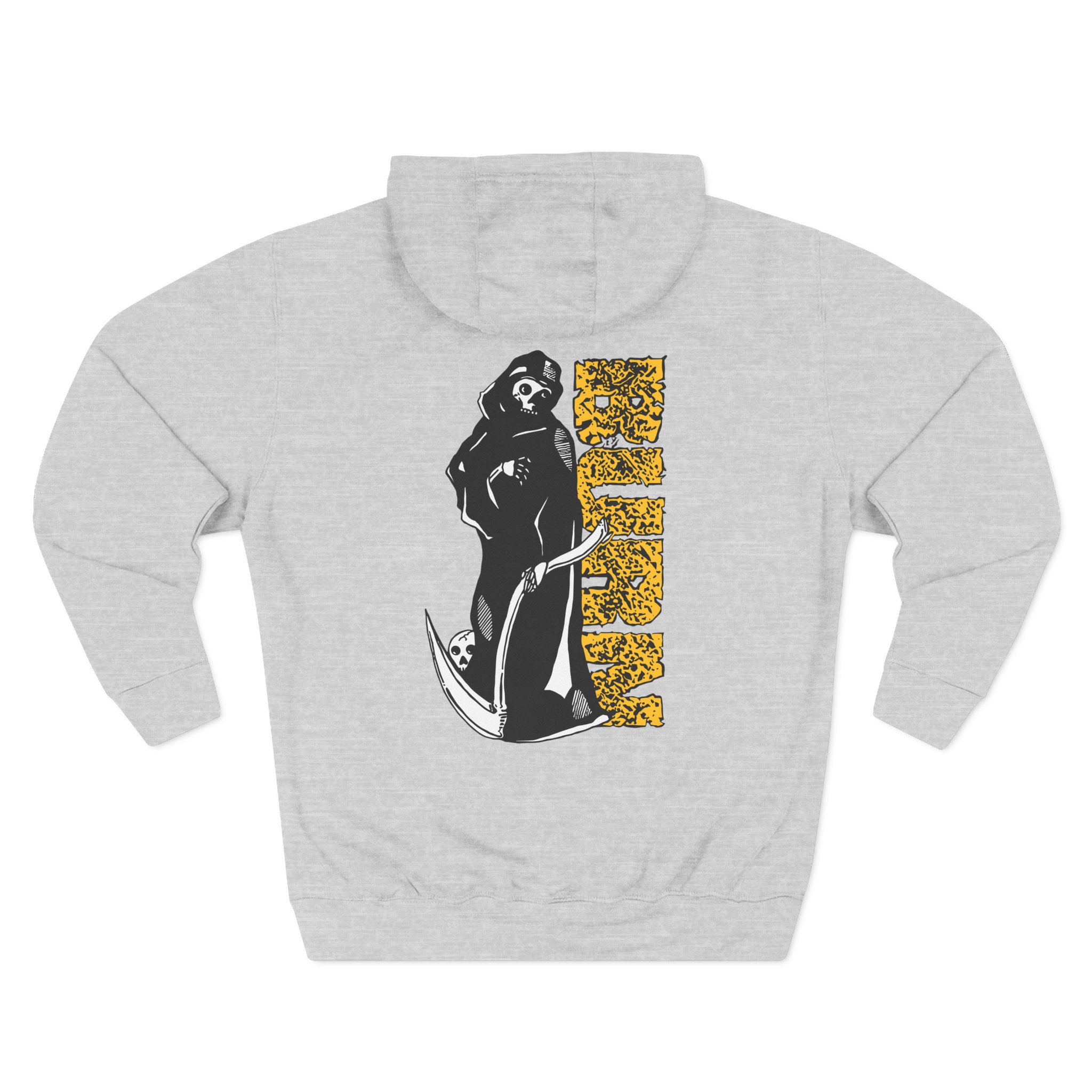 Three-Panel Fleece Hoodie