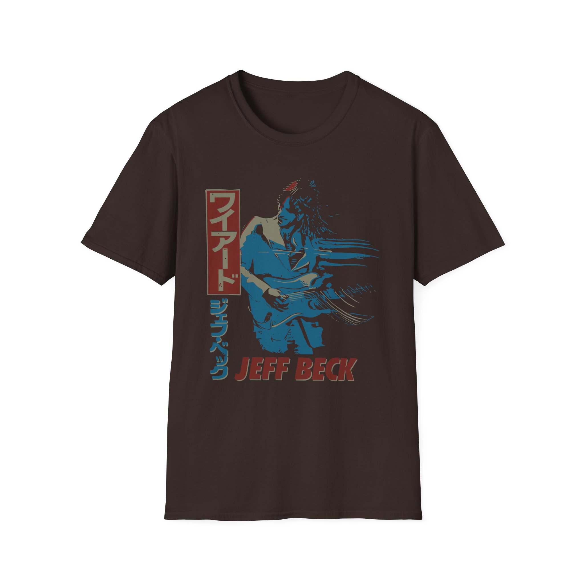 Jeff Beck Wind Unisex Softstyle T-Shirt