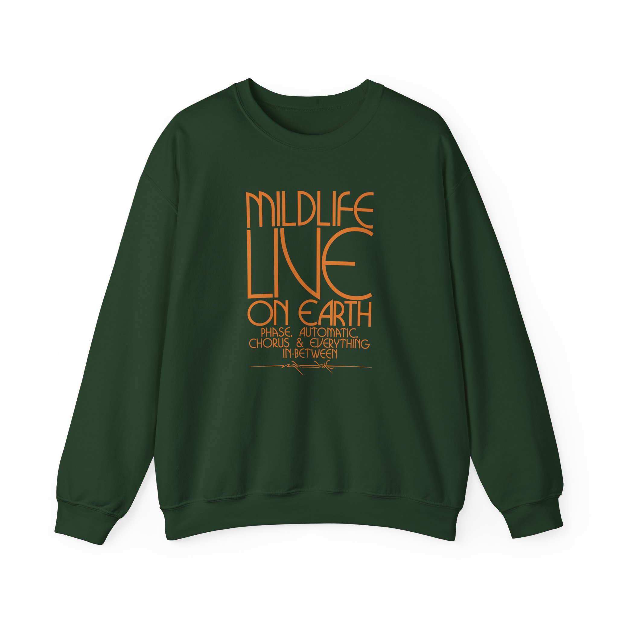 Mildlife Live on Earth Unisex Heavy Blendâ„¢ Crewneck Sweatshirt