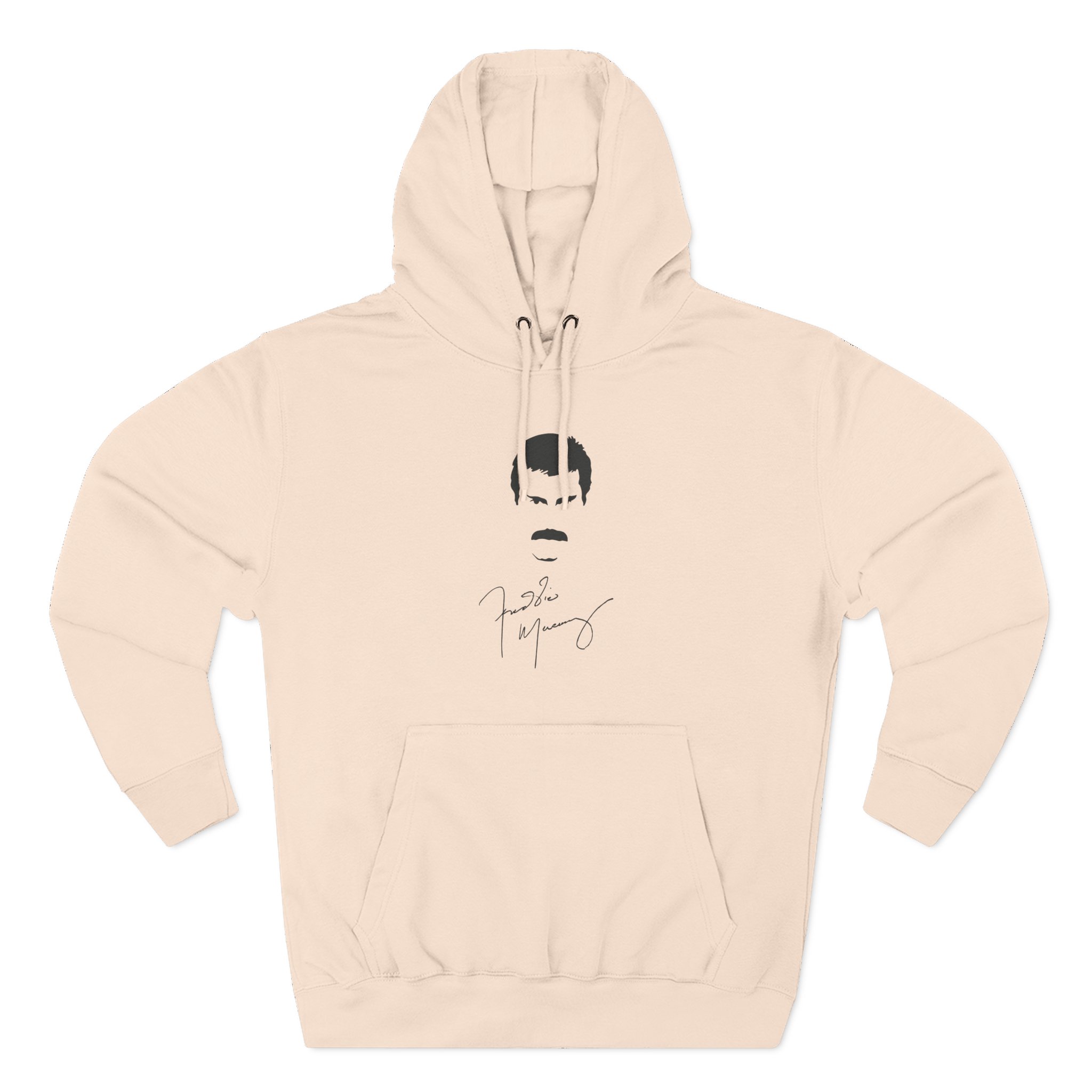 F M Three-Panel Fleece Hoodie