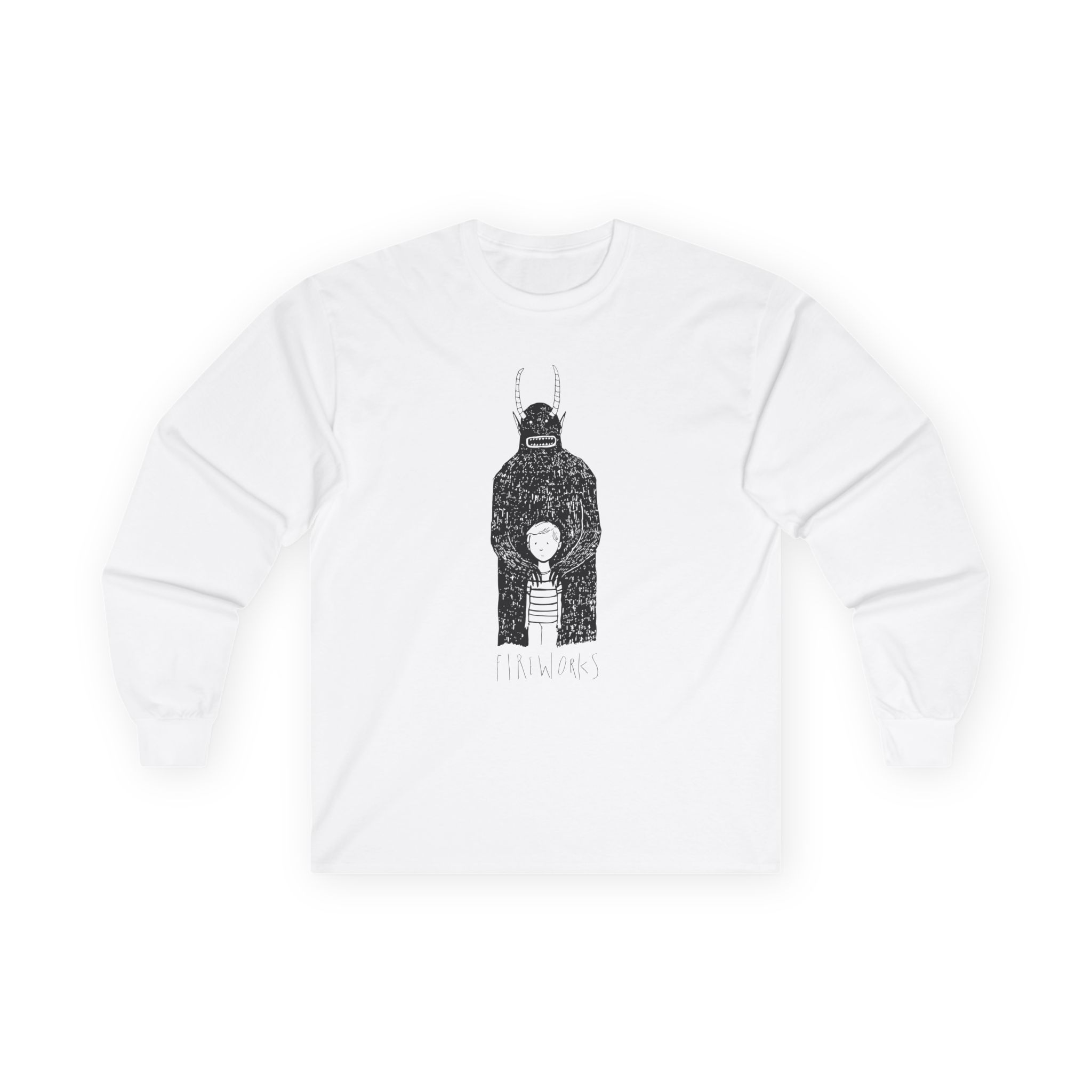 Fireworks Monster Unisex Ultra Cotton Long Sleeve Tee