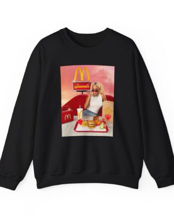 Saweetie Mcdonald's Unisex Heavy Blend Crewneck Sweatshirt